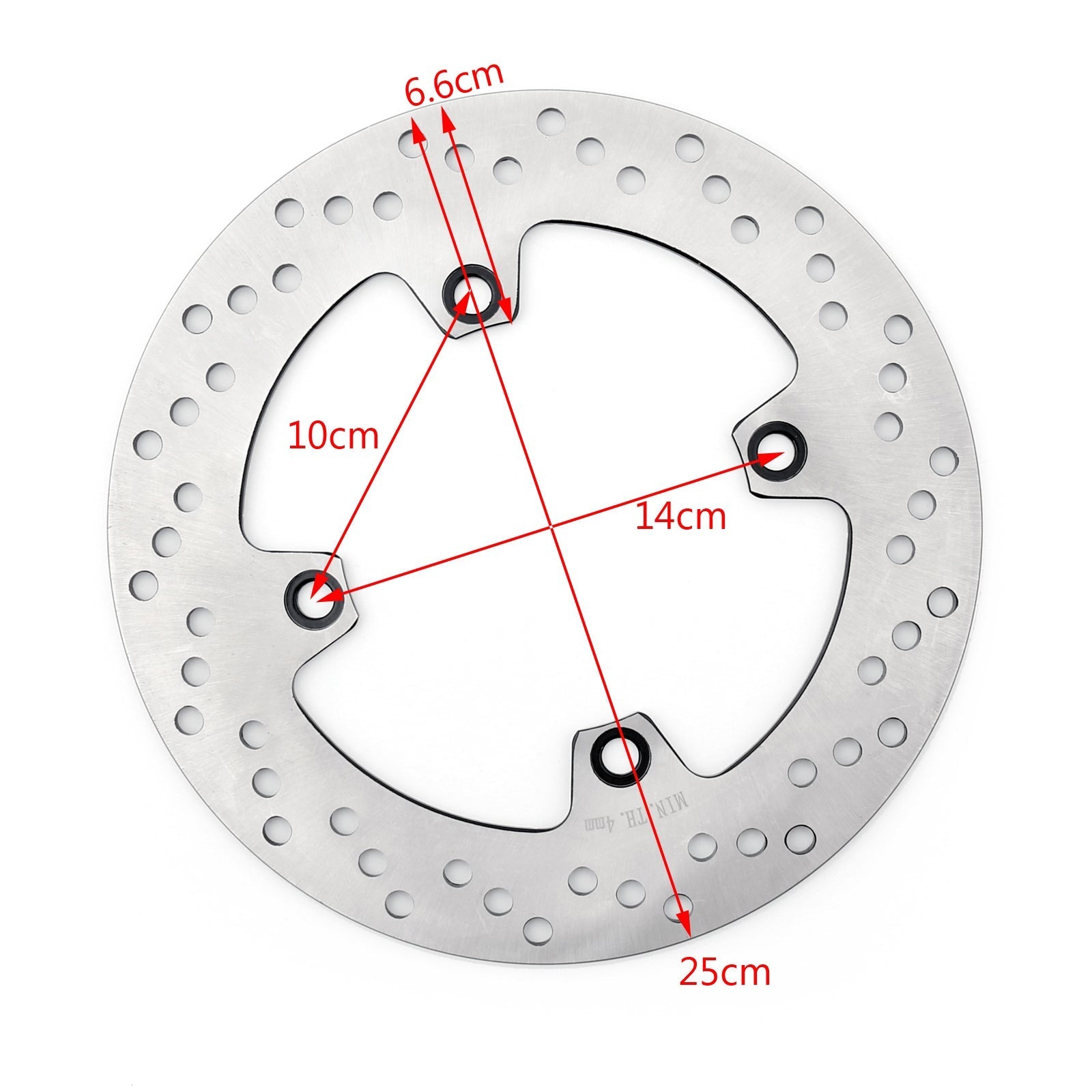 2001-2003 Suzuki AN650 Burgman Skywave 650 Rear Brake Disc Rotor Generic