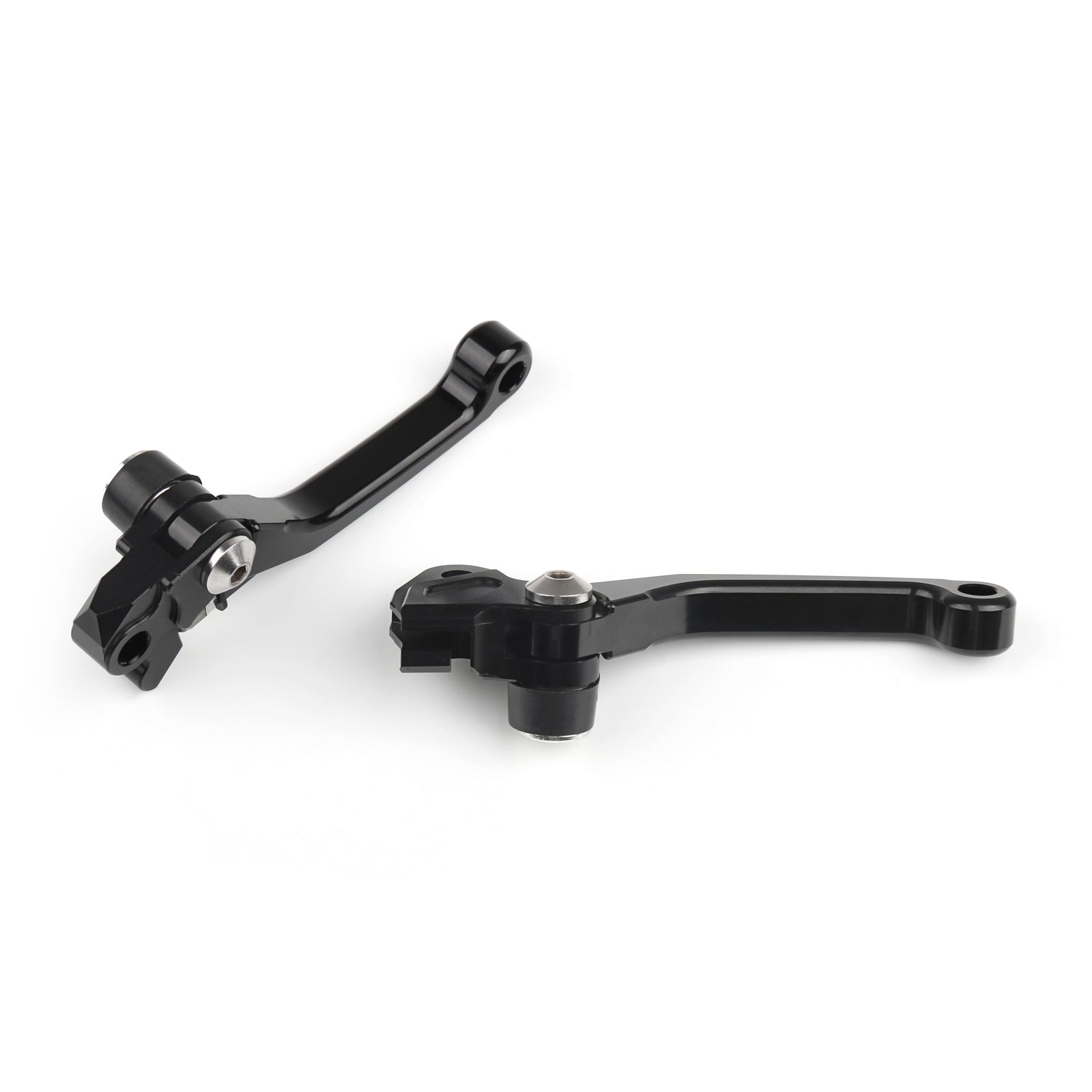 Pivot Brake Aluminum Alloy Clutch Levers For Kawasaki KX250F 2004 (R62/L20)