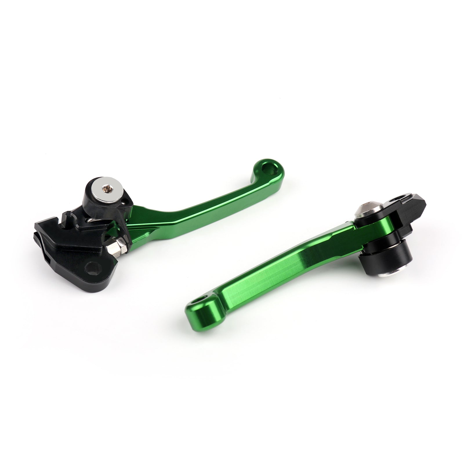 Pivot Brake Aluminum Alloy Clutch Levers For Kawasaki KX250F 2004 (R62/L20)