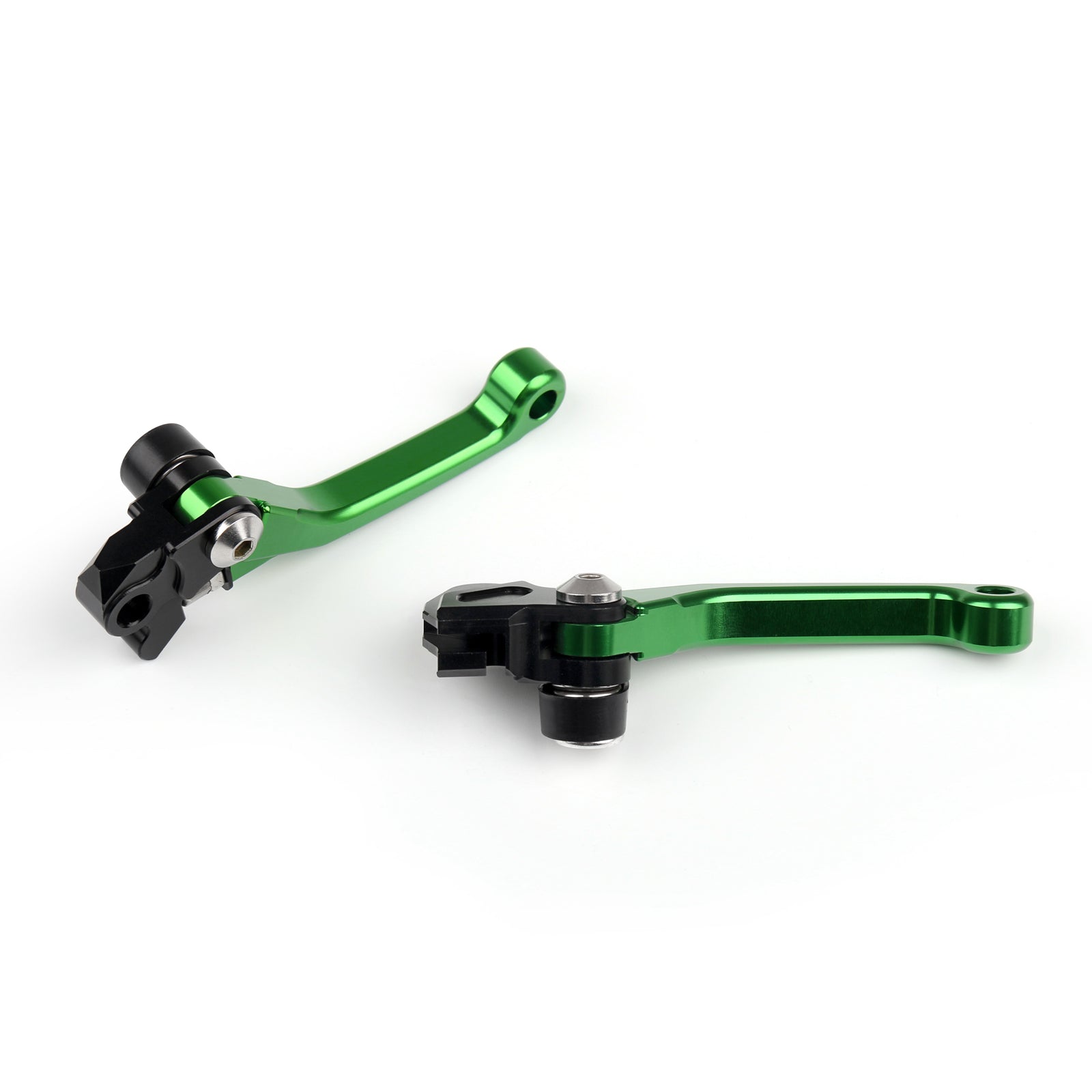 Pivot Brake Aluminum Alloy Clutch Levers For Kawasaki KX250F 2004 (R62/L20)