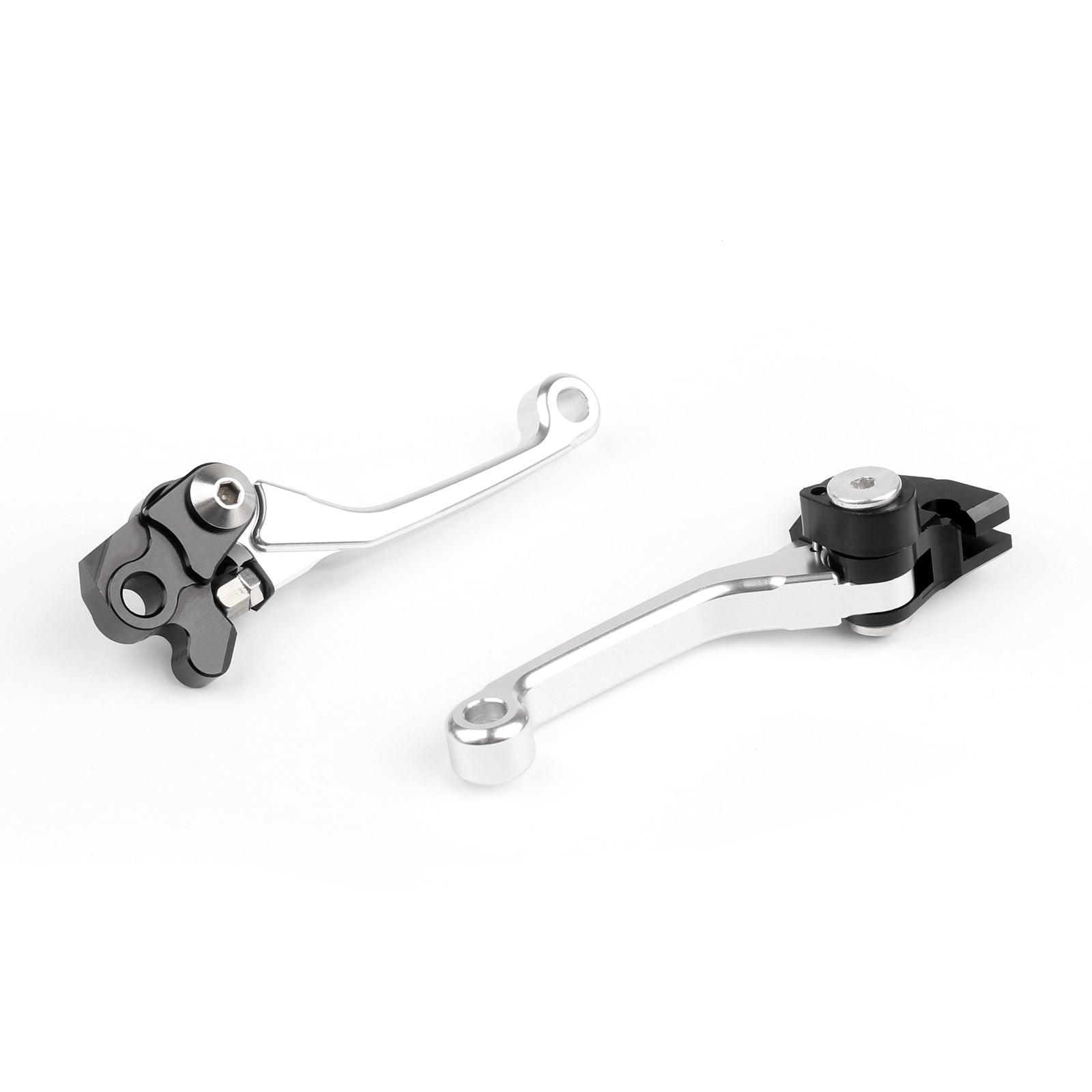 Pivot Brake Aluminum Alloy Clutch Levers For Kawasaki KX125 2000-2005