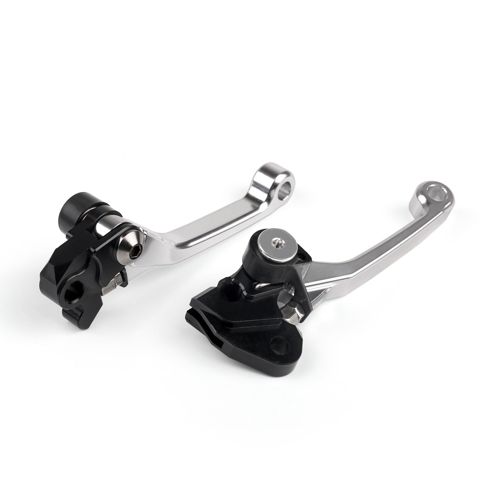Pivot Brake Aluminum Alloy Clutch Levers For Kawasaki KX250 2000-2004