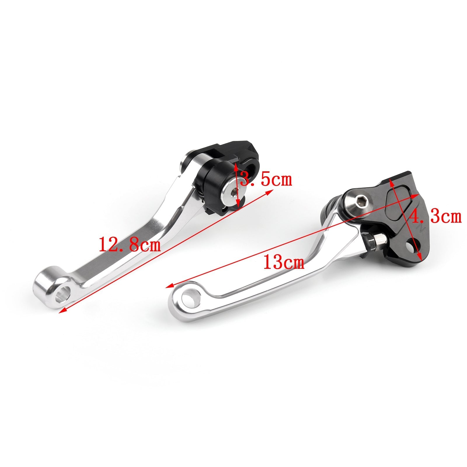 Pivot Brake Aluminum Alloy Clutch Levers For Kawasaki KX250 2000-2004