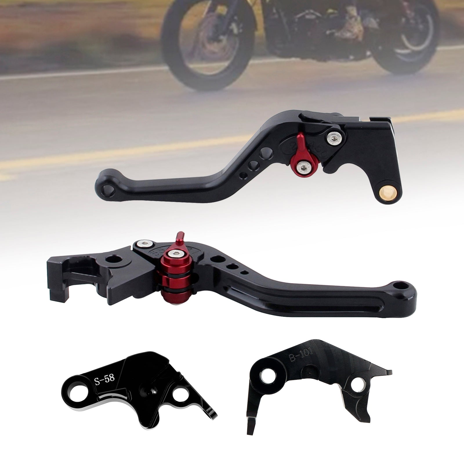 NEW Short Clutch Brake Lever fit for YAMAHA YZF R7 MT-10/SP FZ-10/SP 2022-23