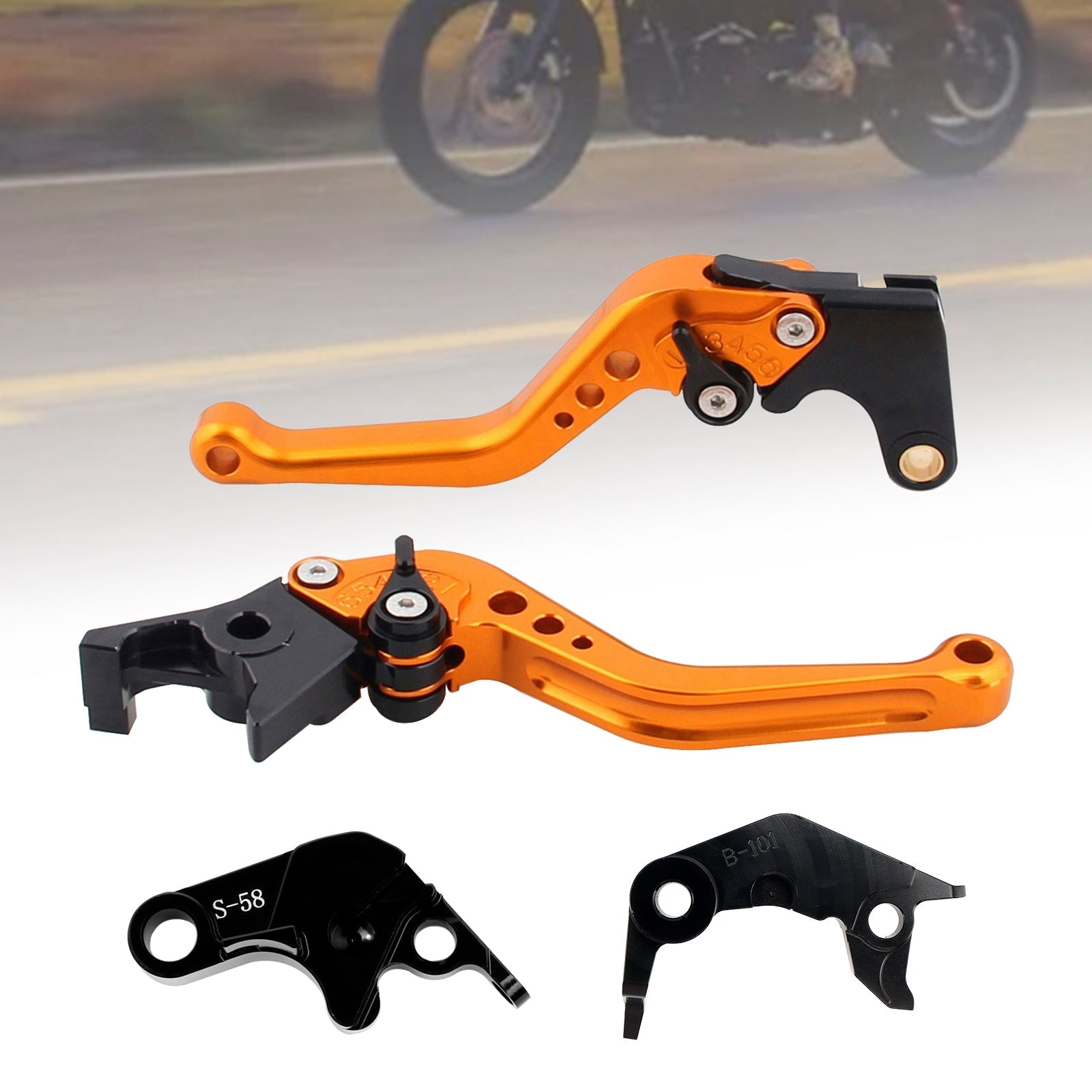 NEW Short Clutch Brake Lever fit for YAMAHA YZF R7 MT-10/SP FZ-10/SP 2022-23
