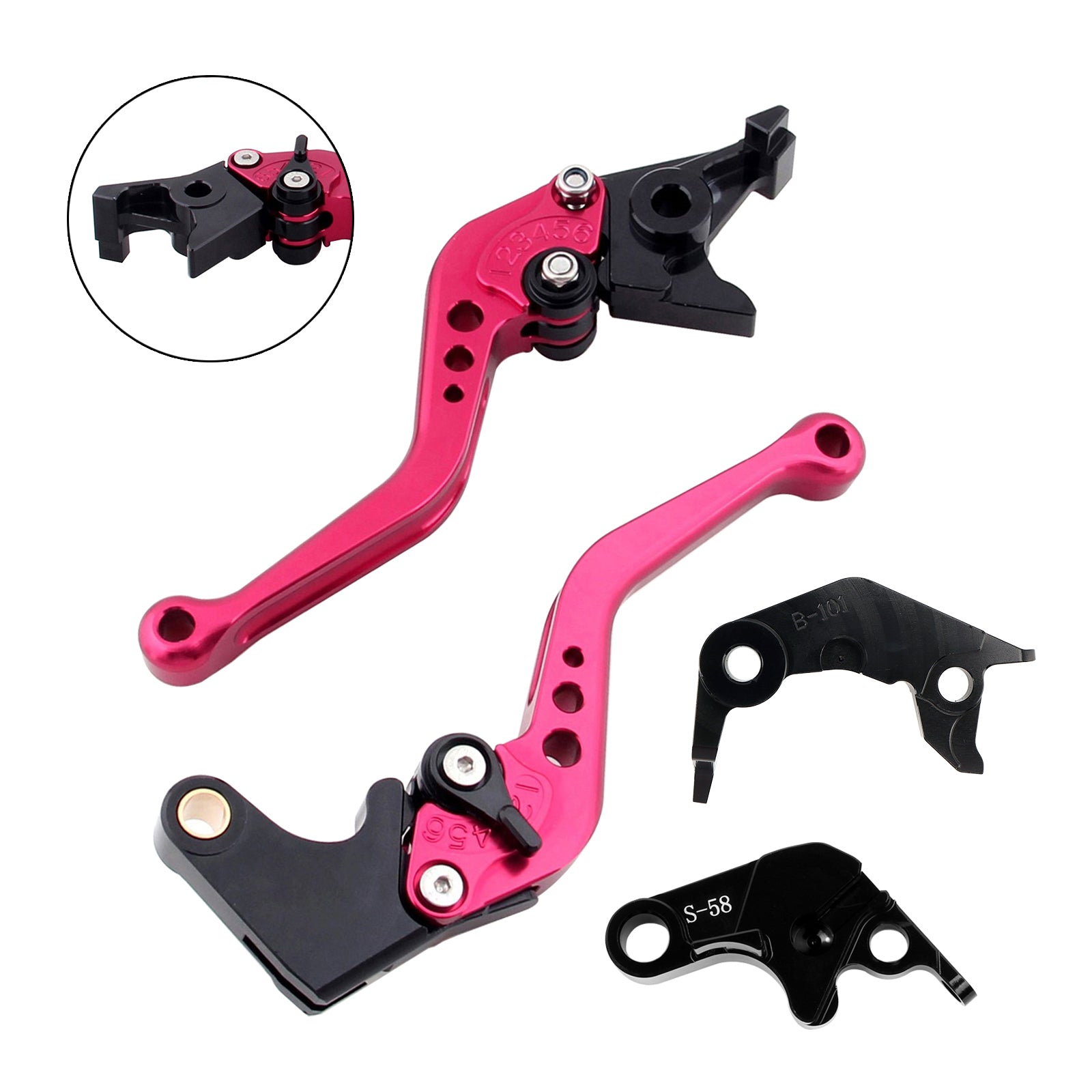 NEW Short Clutch Brake Lever fit for YAMAHA YZF R7 MT-10/SP FZ-10/SP 2022-23