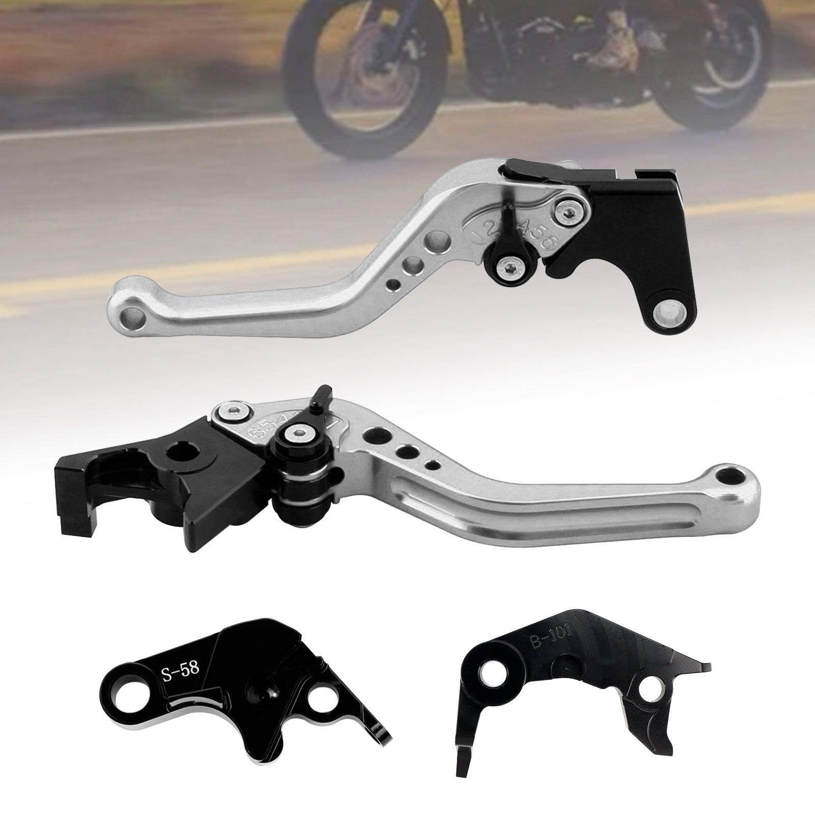 NEW Short Clutch Brake Lever fit for YAMAHA YZF R7 MT-10/SP FZ-10/SP 2022-23