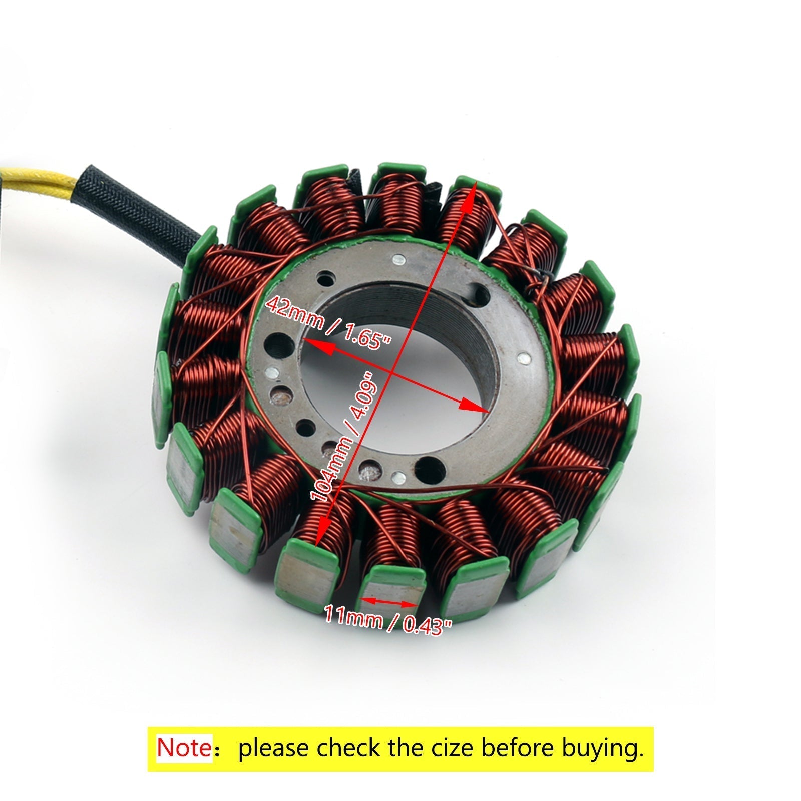 2000-2007 Yamaha YP250 Majesty 250 Motorcycle Magneto Stator Coil With 3PINS 5GM-81410-00-00 Generic
