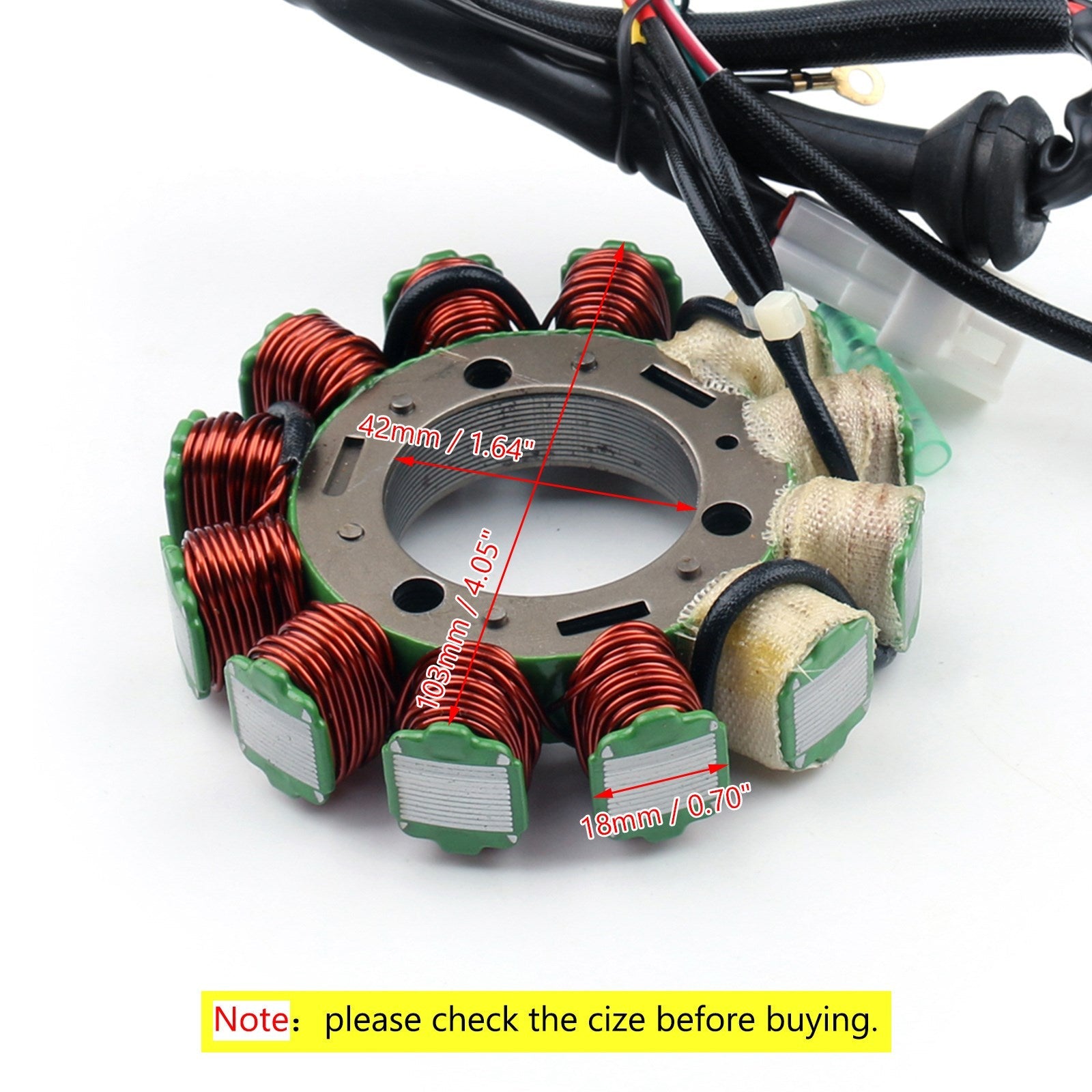 1995-2006 Yamaha BANSHEE 350 YFZ350 Stator Coil Generator Magneto New 3GG-85510-00-00 Generic