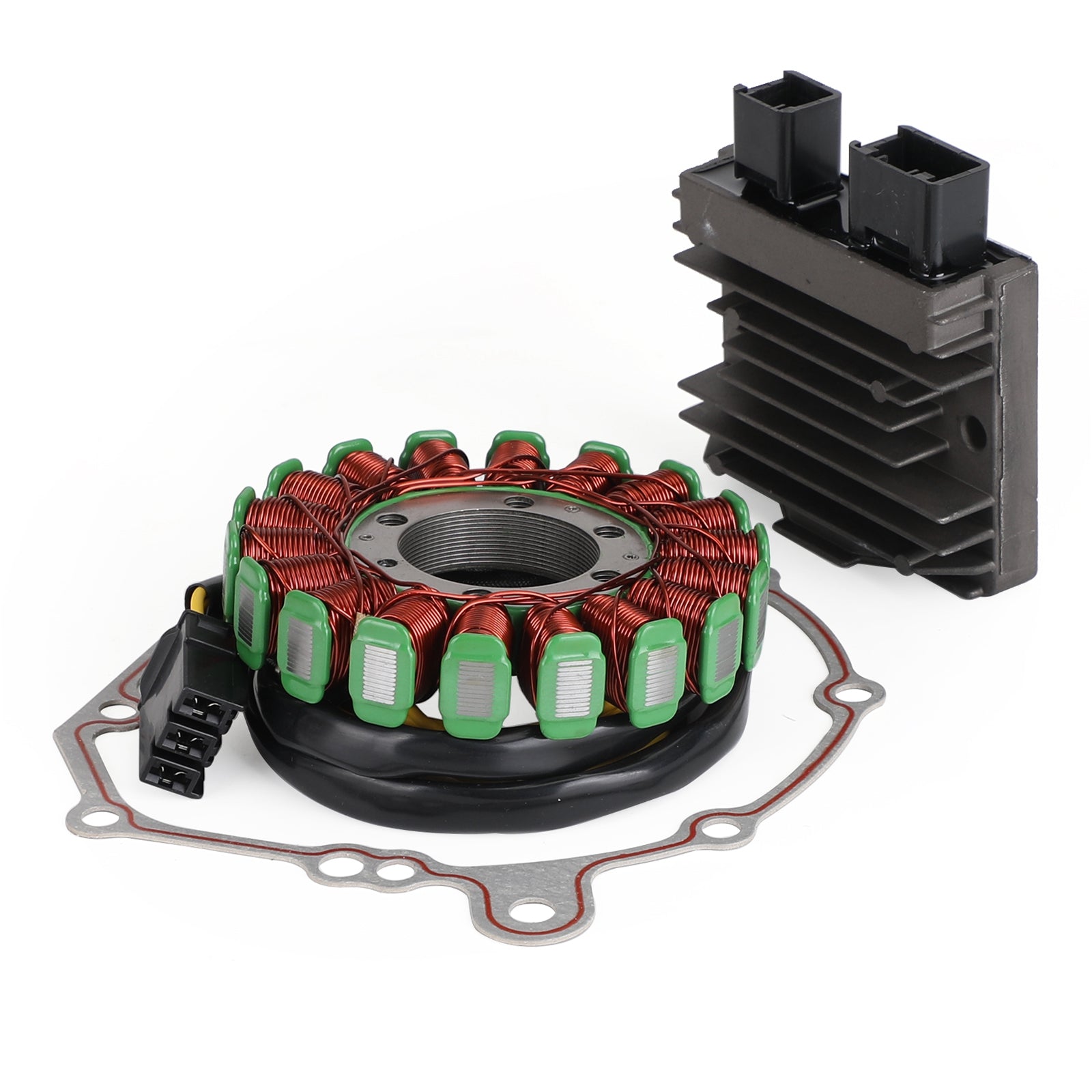 2009-2019 Honda CB1000 CB1000R ABS Magneto Stator+Voltage Regulator Rectifier+Gasket 31120-MFN-D01