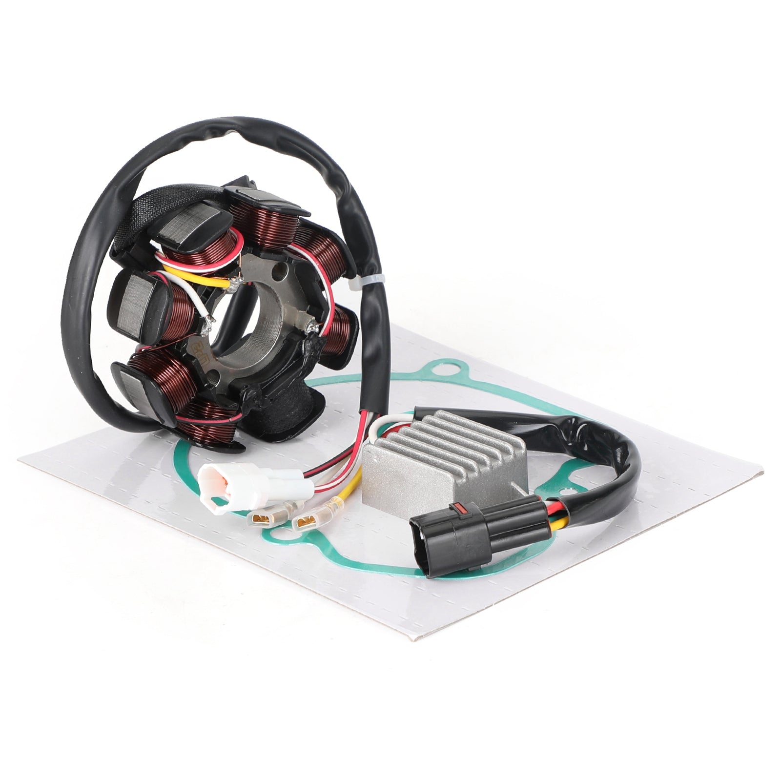 2007 450 EXC Magneto Coil Stator + Voltage Regulator + Gasket Assy 59039104000 59039104200 Generic
