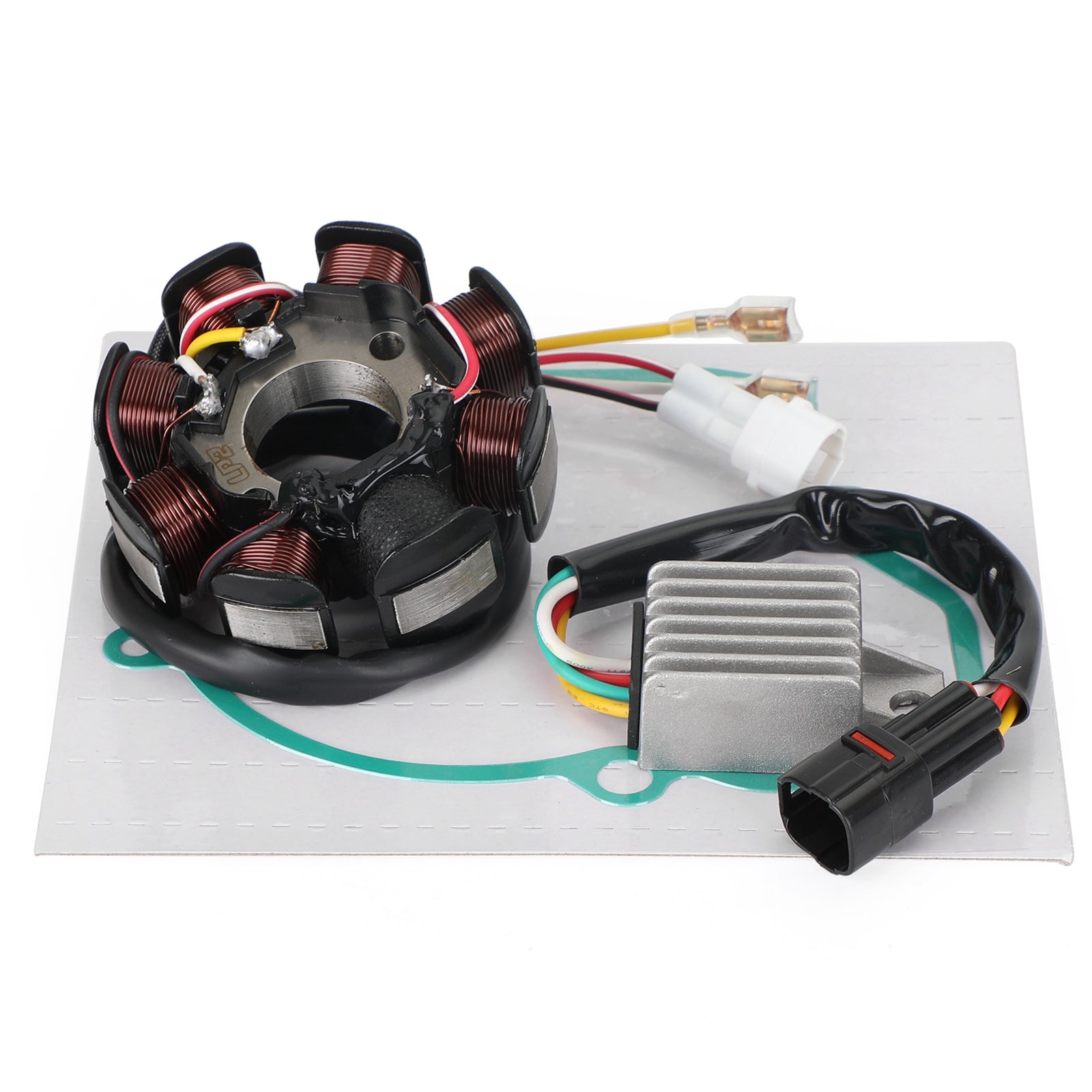 2006-2007 525 XC Destrt Racing Magneto Coil Stator + Voltage Regulator + Gasket Assy 59039104000 59039104200 Generic