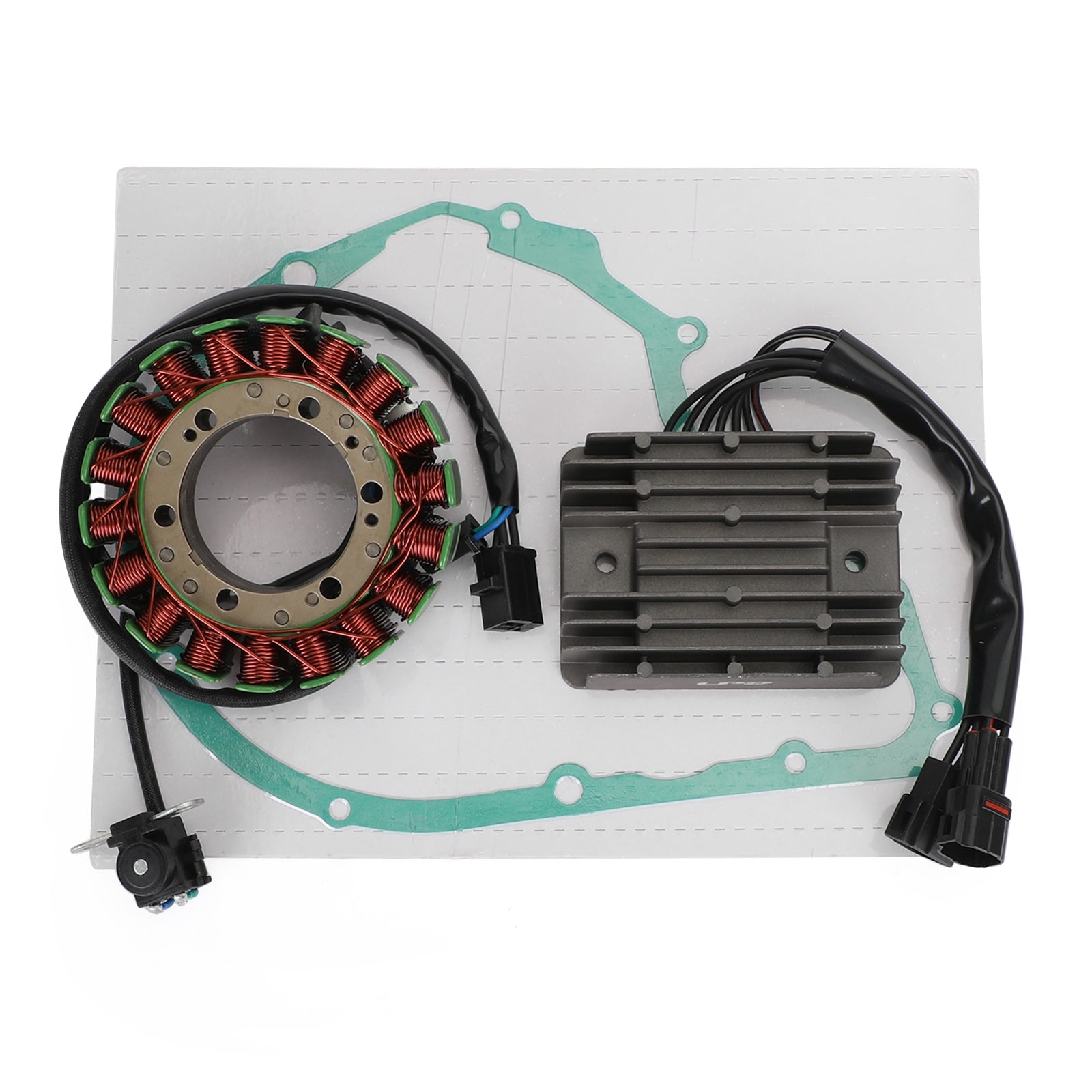 2001-2004 Suzuki VL800 Intruder Volusia Magneto Stator+Voltage Rectifier+Gasket