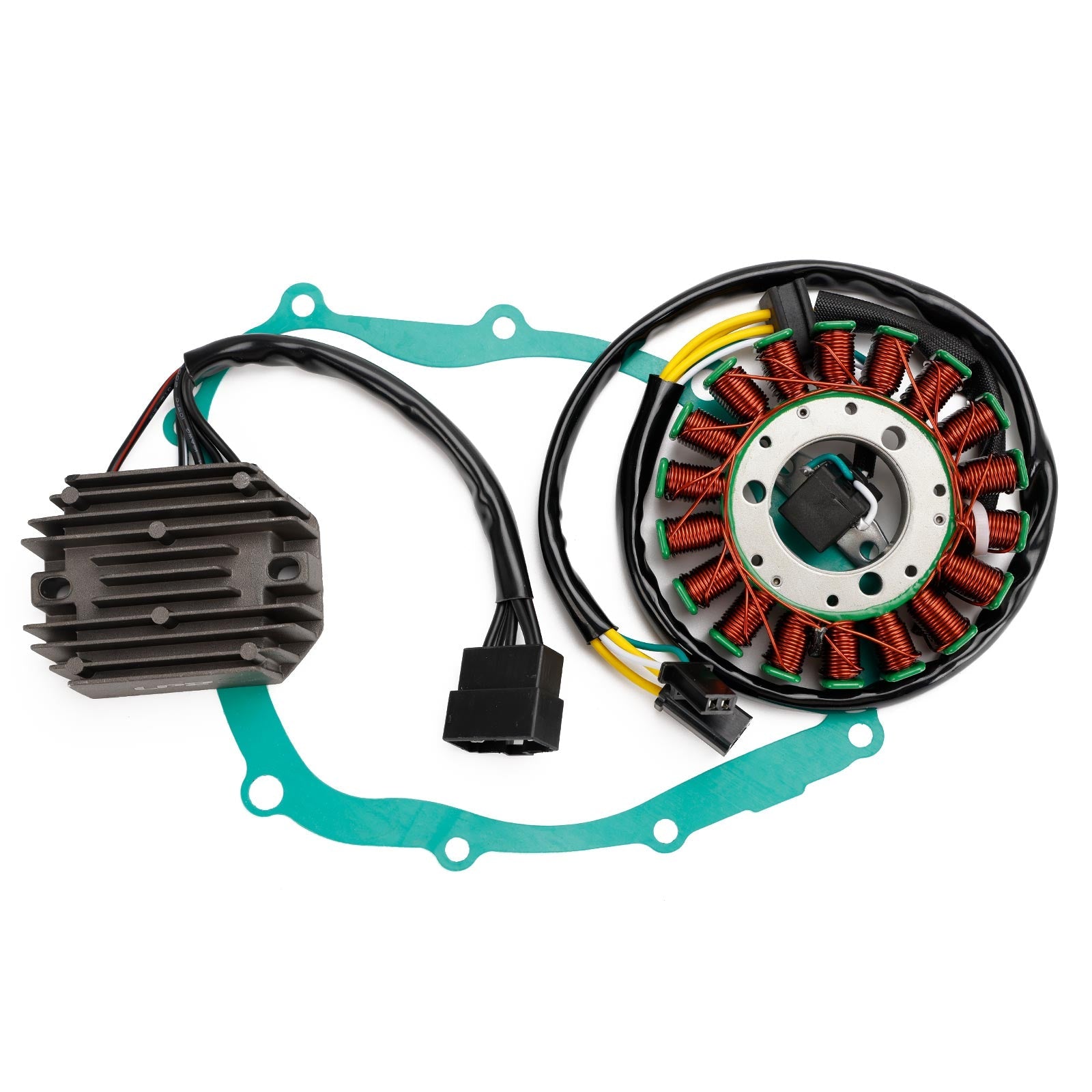 1998-2002 Suzuki SV 400 S Magneto Coil Stator + Voltage Regulator + Gasket Assy