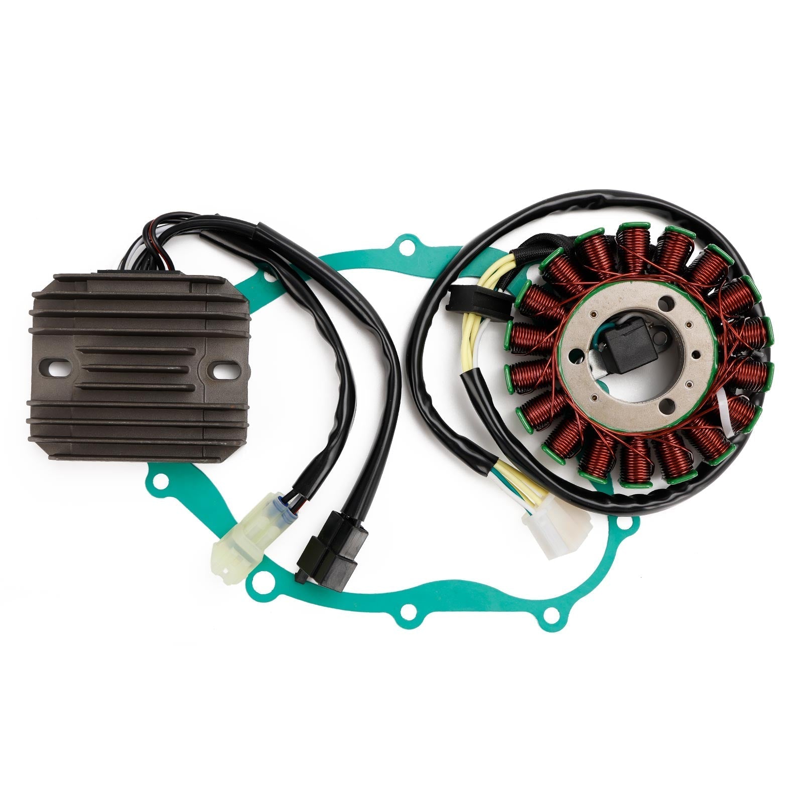 2003-2007 Suzuki SV650S Magneto Stator,Voltage Rectifier,Gasket 32101-17G00 32101-17G02