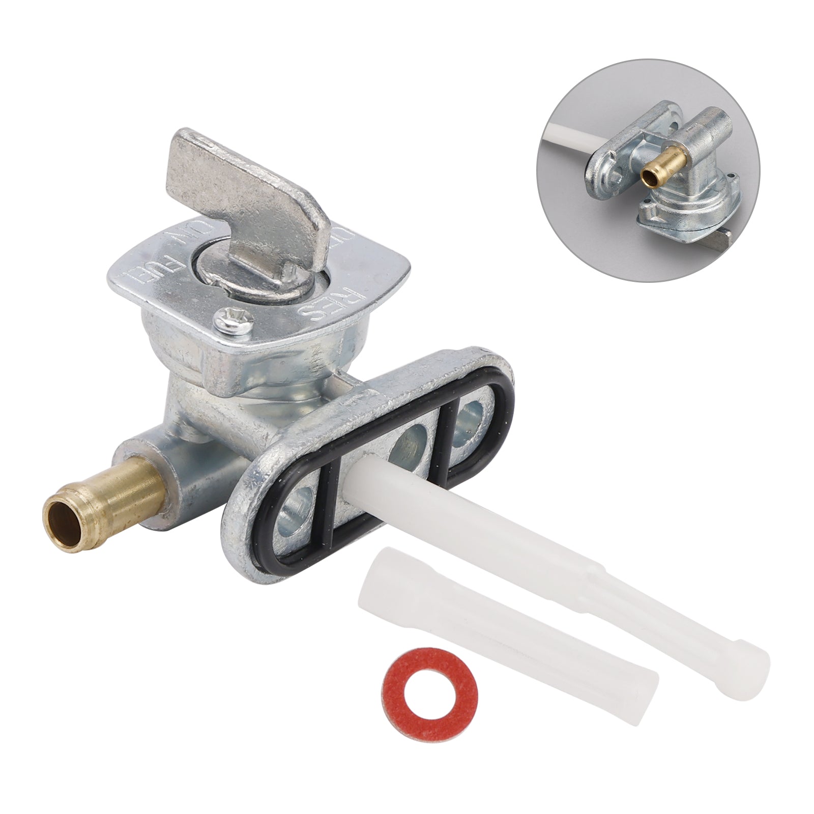Gas Tank Fuel Cock Valve Petcock fit for Yamaha YZF R1 XJ900 YZ80 4KM-24500-00