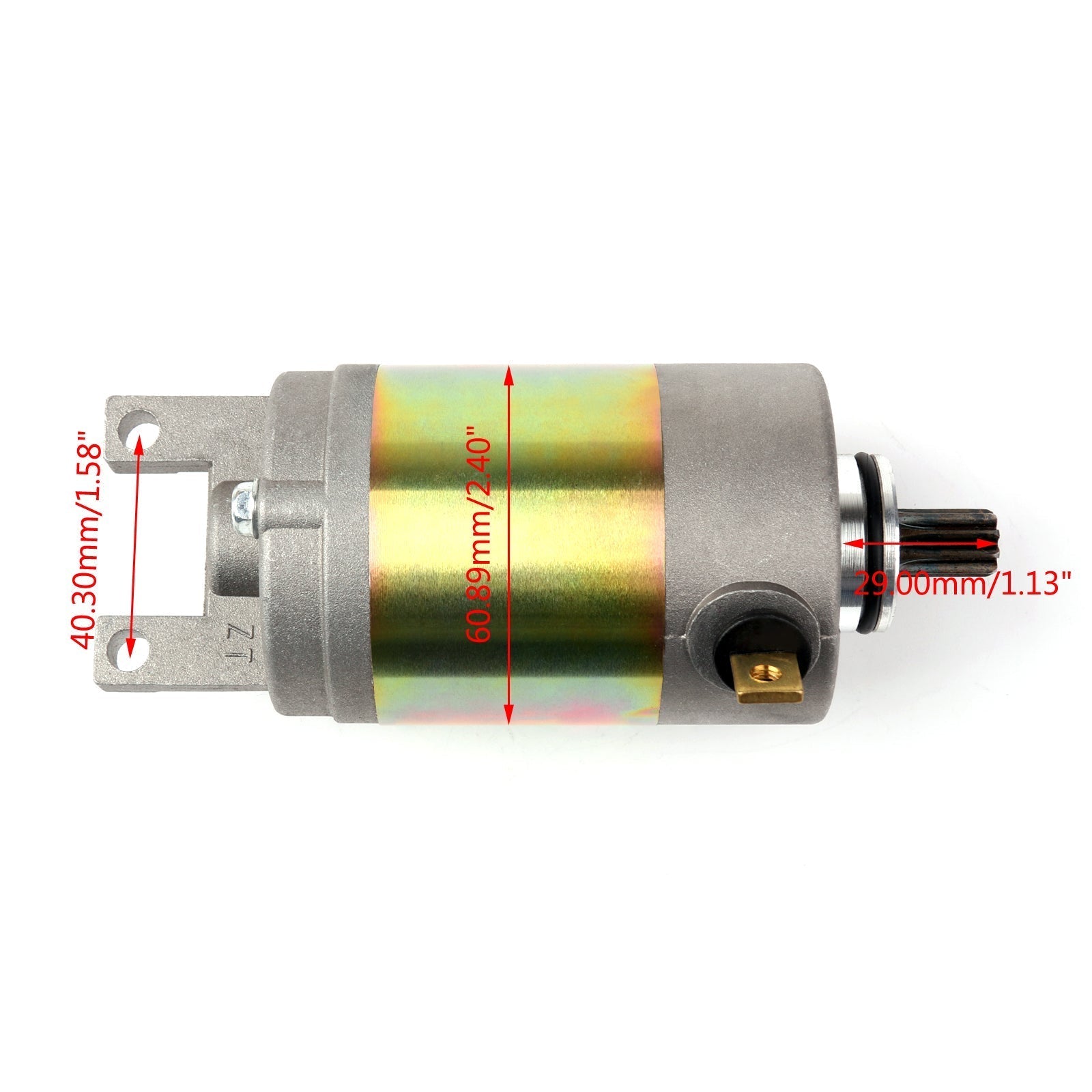 1988-1993 Yamaha XC125 Cygnus Motor Startern 2YM-81800-01 2YM-81800-00 50M-81800-M0 Generic