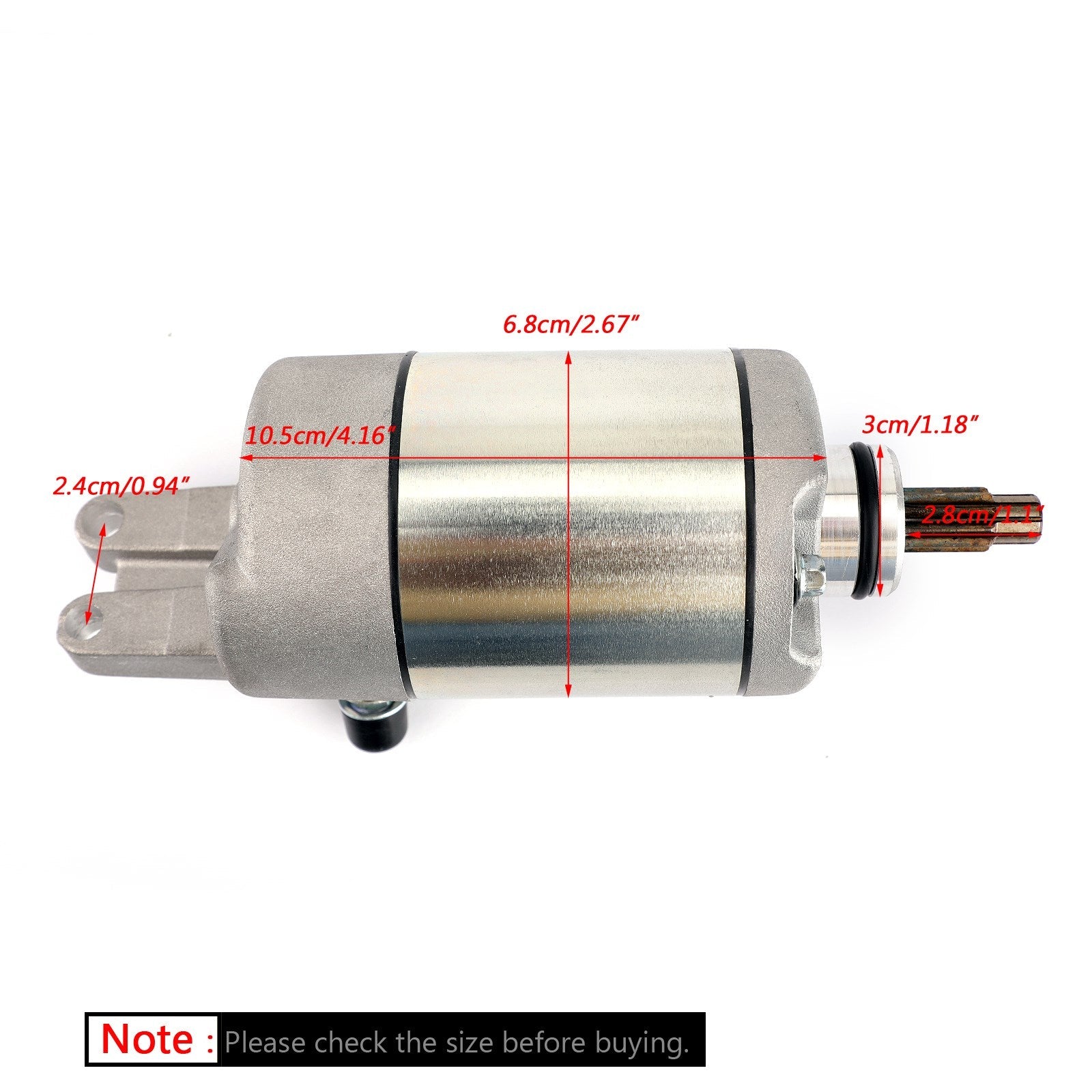 2005-2011 Honda TRX500FPE Foreman 500 ES EPS Electric Starter Motor 31200-HM7-003 31200-HM7-A41 Generic