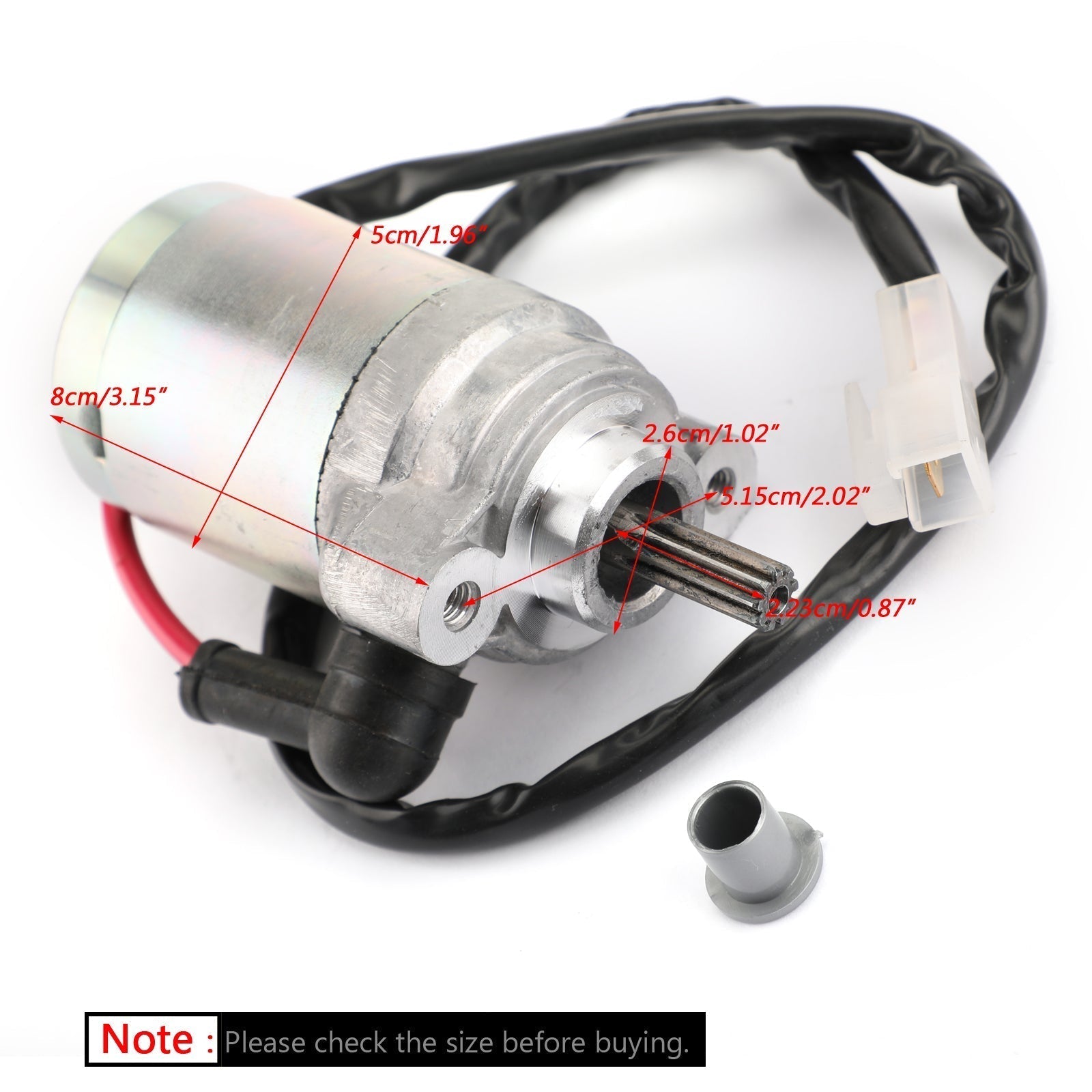 2015-2016 Yamaha MT125 MT-125 STARTER Motor 5D7-81890-00