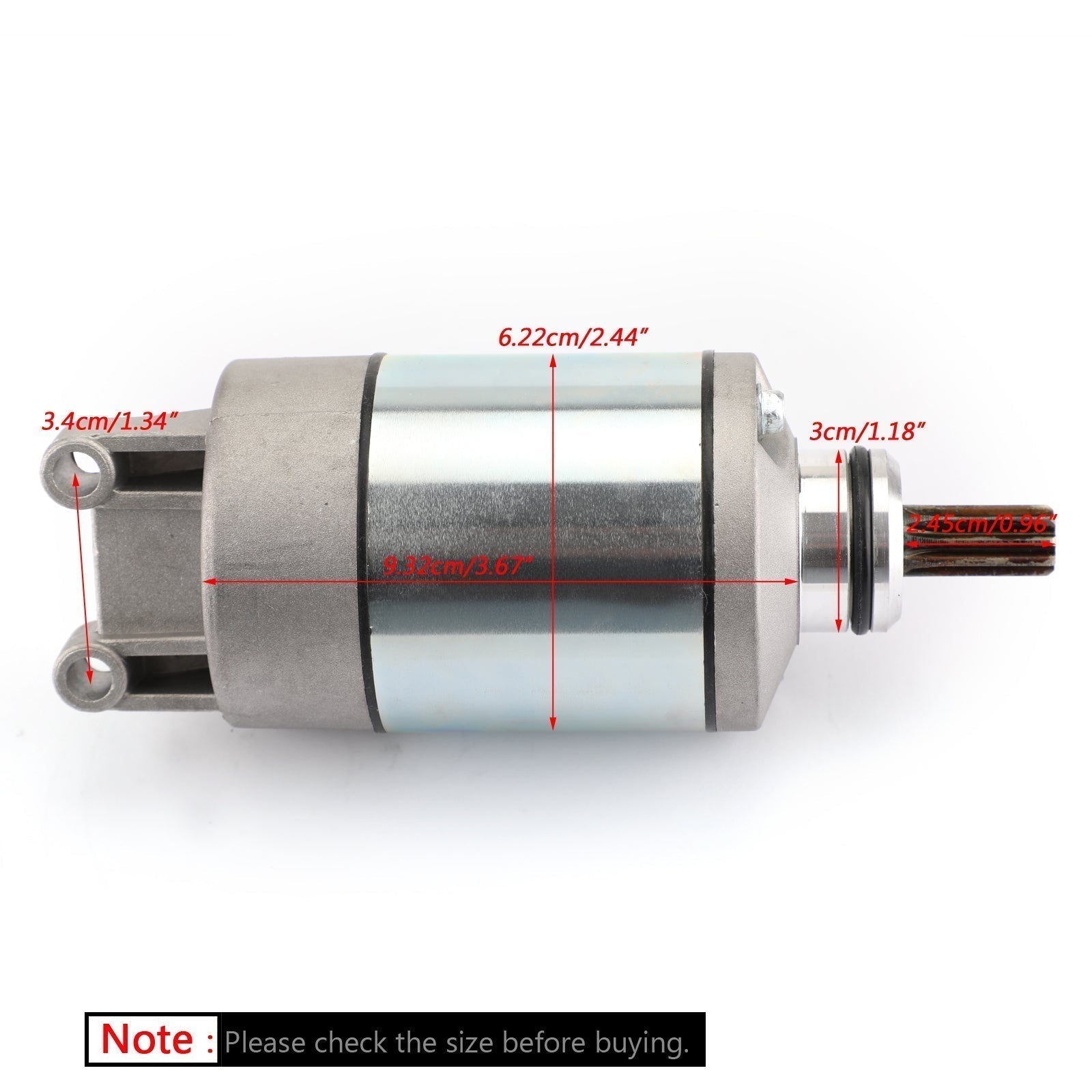 2001-2005 Suzuki GSX-R600 M/C 599cc STARTER Motor Engine Starting 9-Spline 31100-35F00