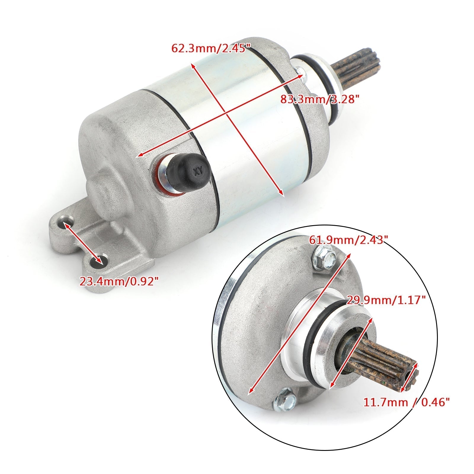 Starter For KTM 250 400 EXC MCX SX 450 520 525 EXC MXC SX SMR 450 XC 540S SXS Generic