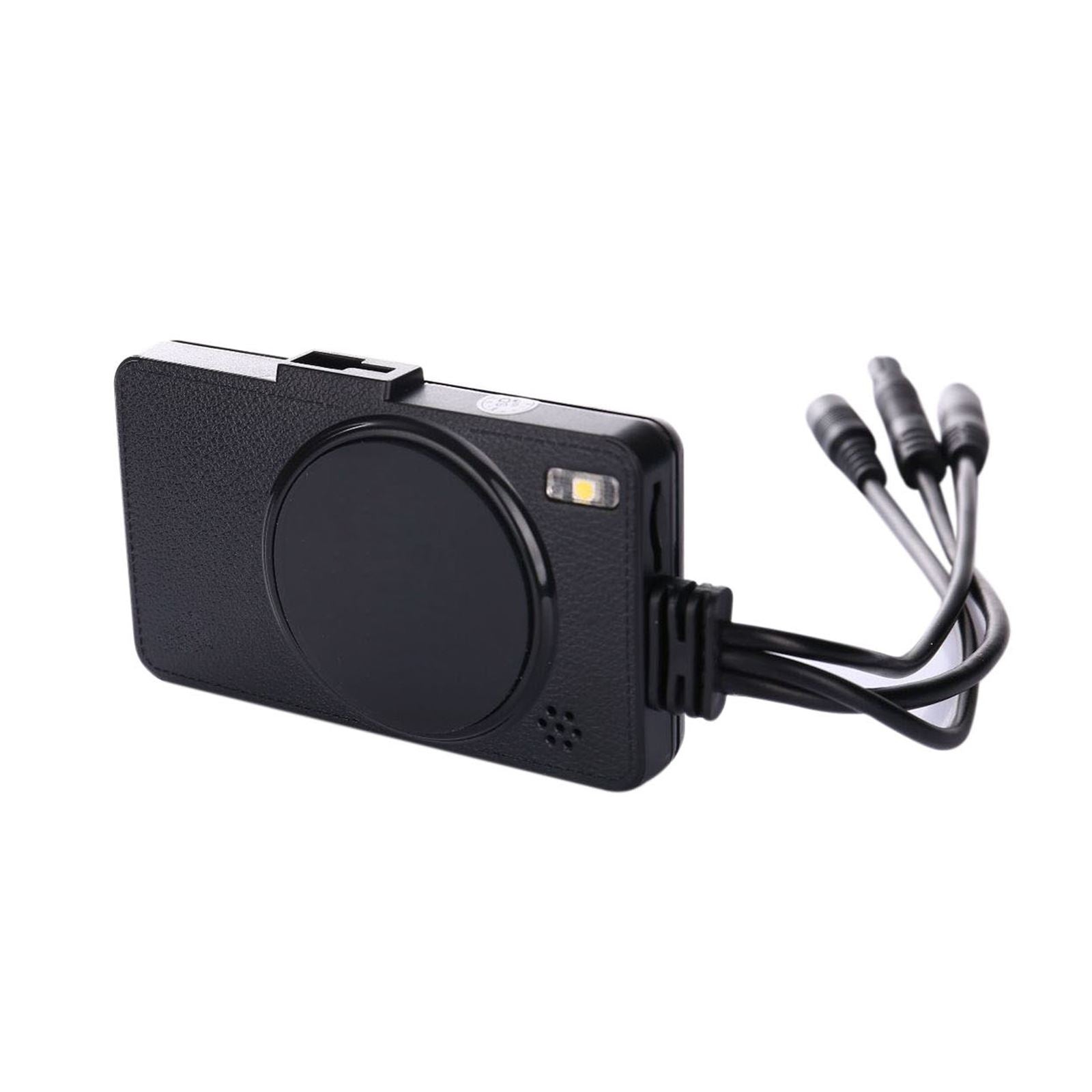 3" 140掳 Waterproof Dual Action Camera Video Recorder DVR for Motorcycle IP68 Generic