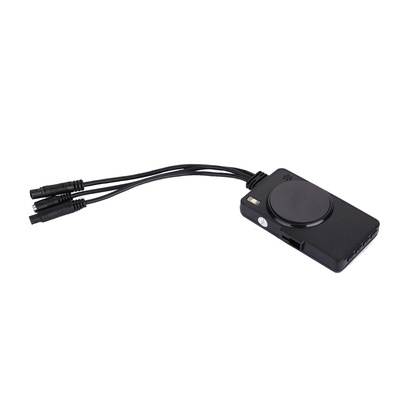 3" 140掳 Waterproof Dual Action Camera Video Recorder DVR for Motorcycle IP68 Generic