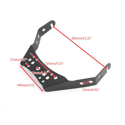 Universal ATV 10" Light Handlebar Bracket Mount for Honda TRX450R Yamaha YFZ450