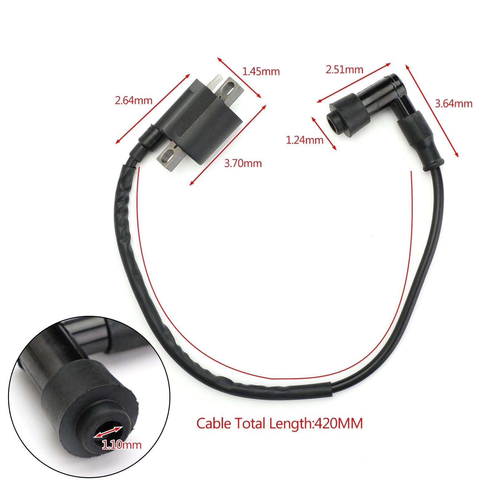 1988-2006 Yamaha Blaster 200 YFS200 ATV High Performance Racing Ignition Coil Generic