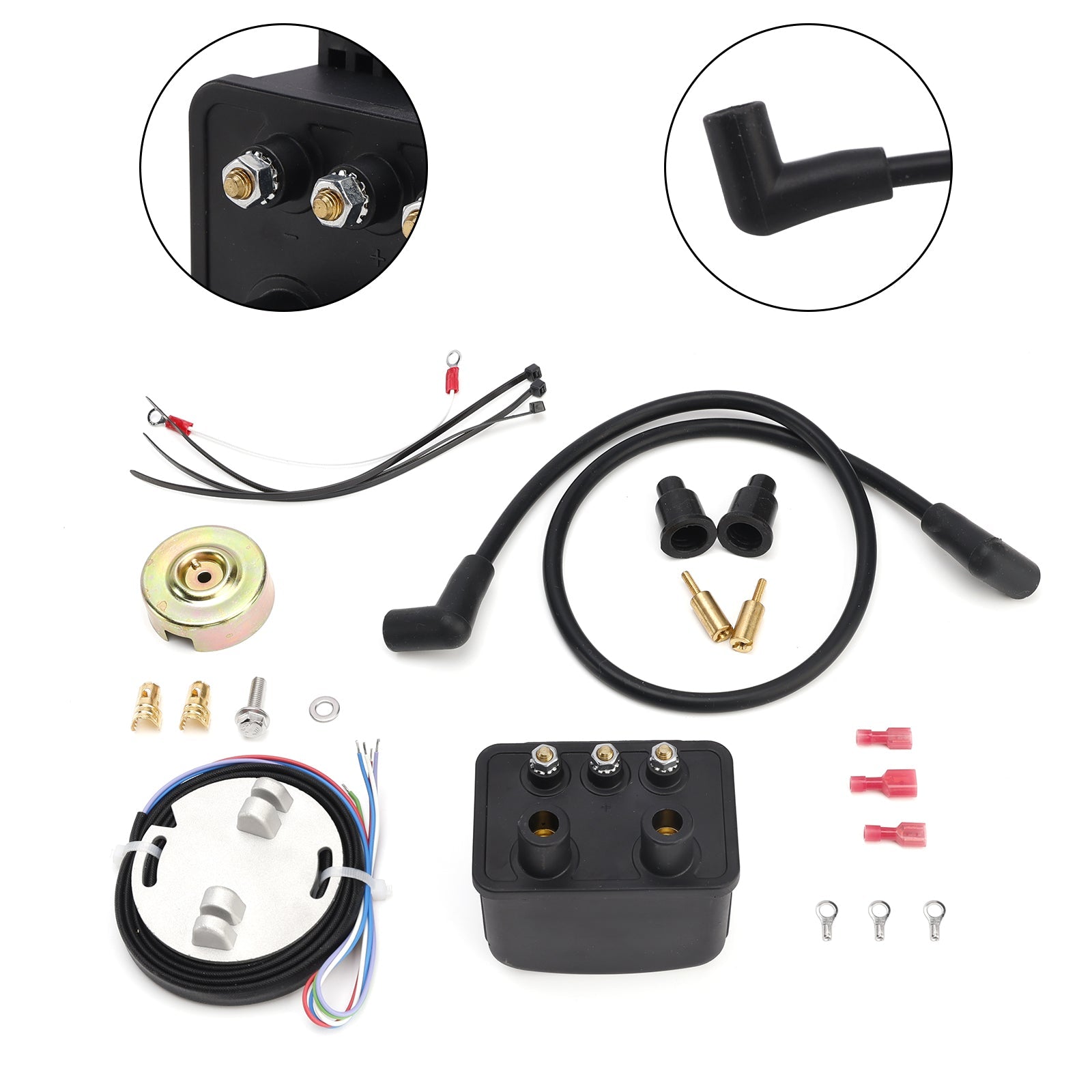 Double Fire Electronic Ignition Kit fit for Big Twin Models 1970-1999