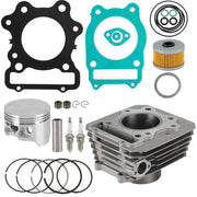 1998 Honda ATV TRX300FW 4X4 Cylinder Piston Top End Gasket Kit 12000-HC4-000 12251-HA0-004