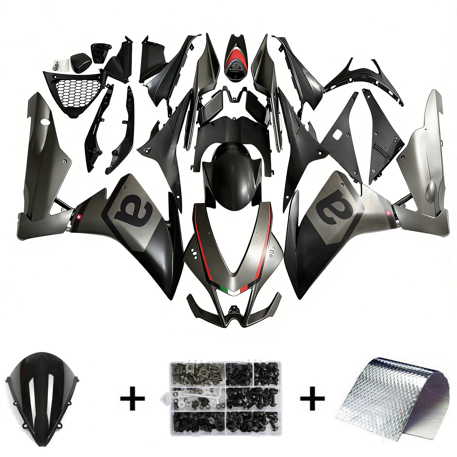 2009-2015 Aprilia RSV4 1000 Injection Fairing Kit Bodywork Plastic ABS
