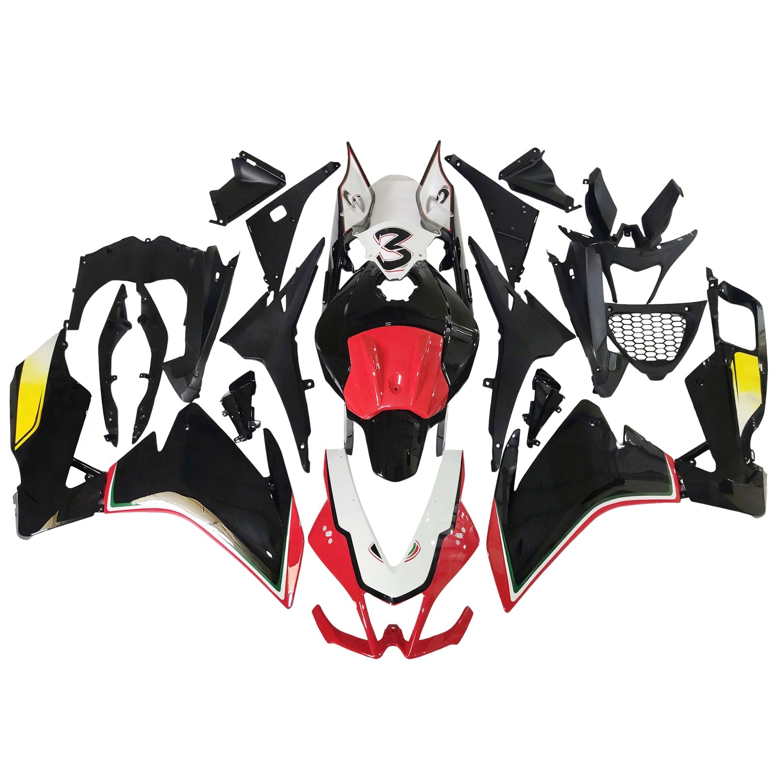 2012-2016 Aprilia RS4 125/50 Amotopart Injection Fairing Kit Bodywork #106