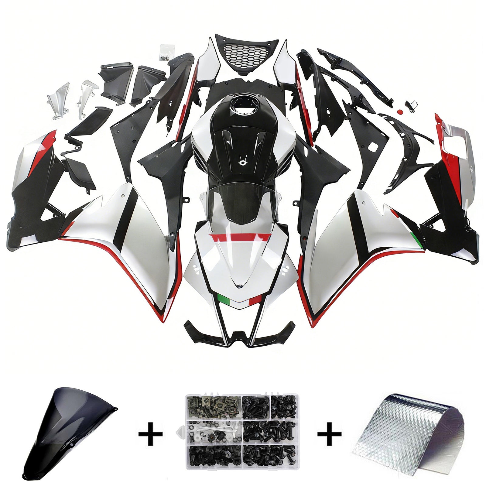 2012-2016 Aprilia RS4 125/50 Amotopart Injection Fairing Kit Bodywork #107