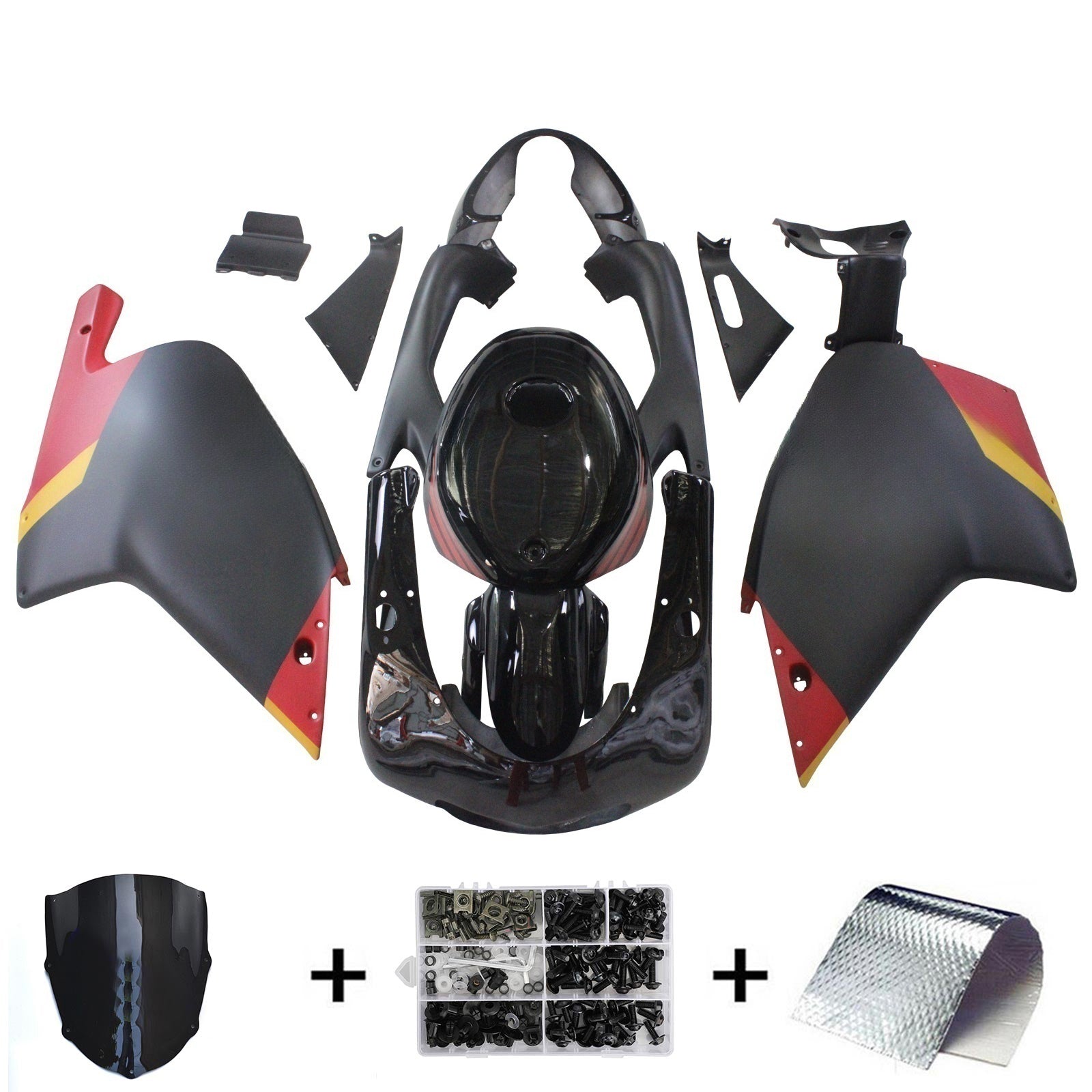 2000-2005 Aprilia RS125 Amotopart Injection Fairing Kit Bodywork Plastic ABS #101
