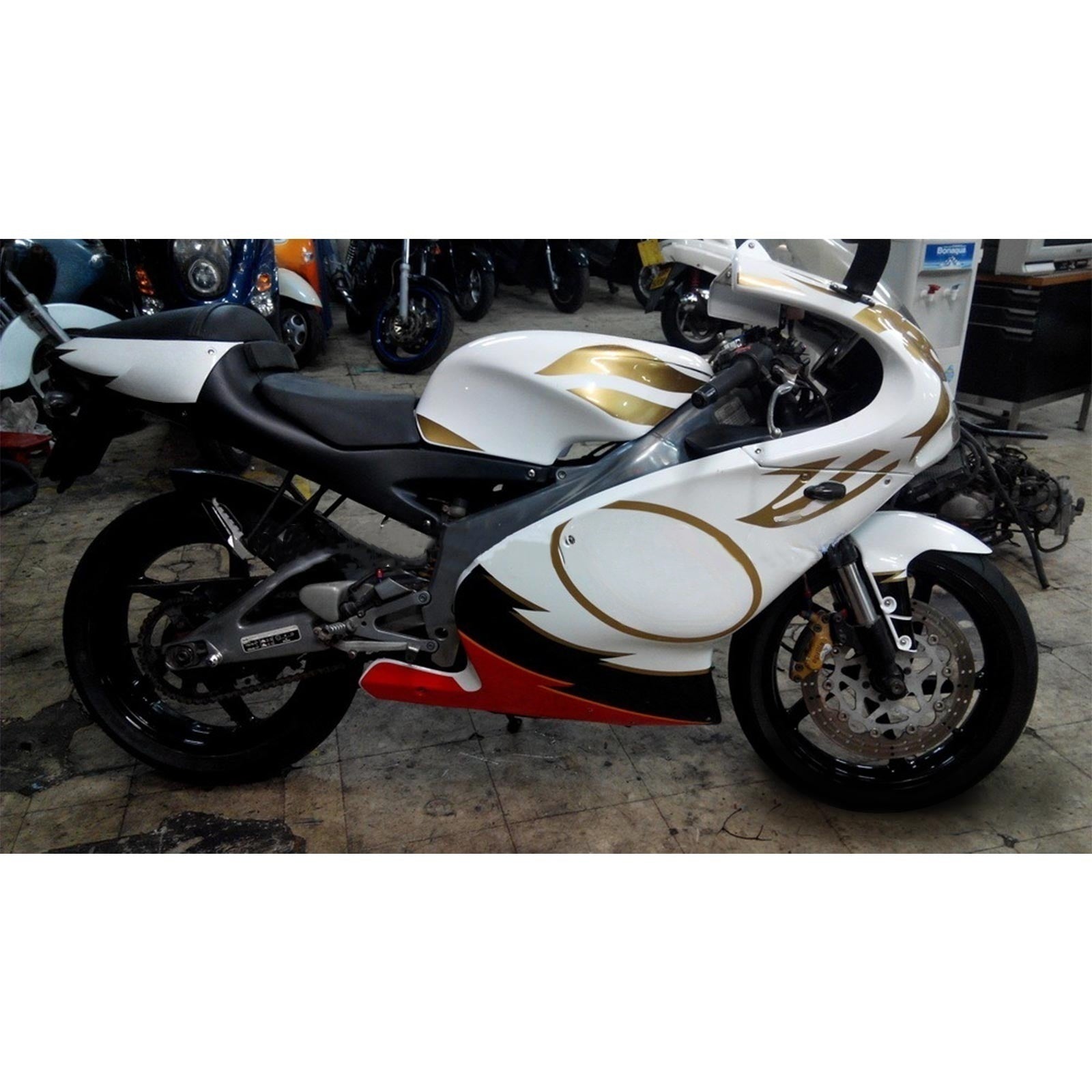 2000-2005 Aprilia RS125 Amotopart Injection Fairing Kit Bodywork Plastic ABS #103