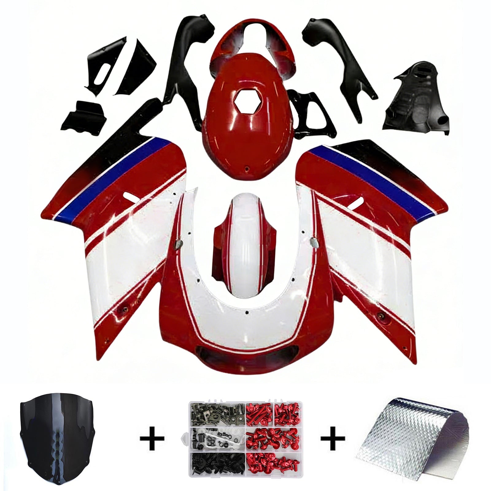 2000-2005 Aprilia RS125 Amotopart Injection Fairing Kit Bodywork Plastic ABS #109