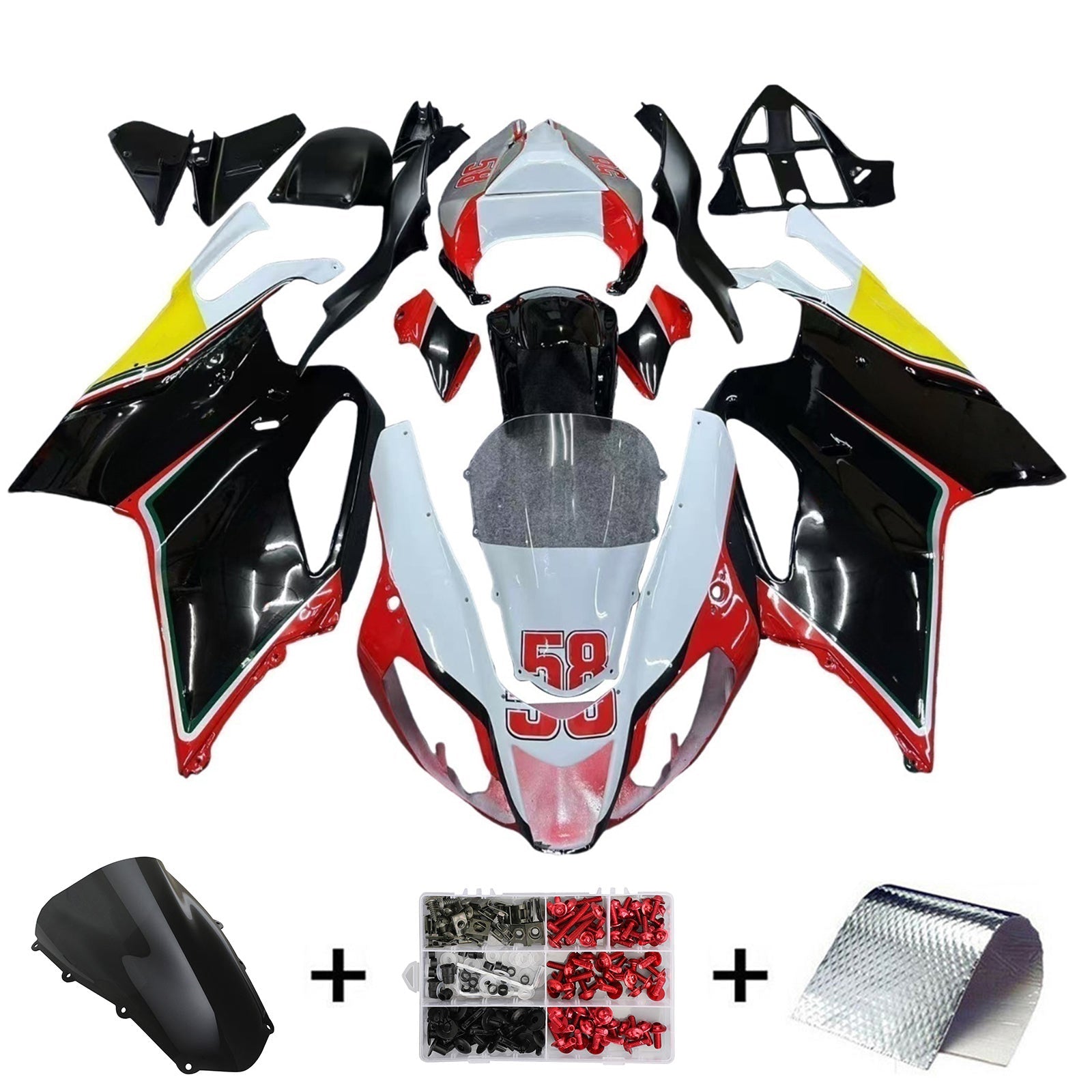 2003-2006 Aprilia RSV1000 Fairing Kit Bodywork Plastic