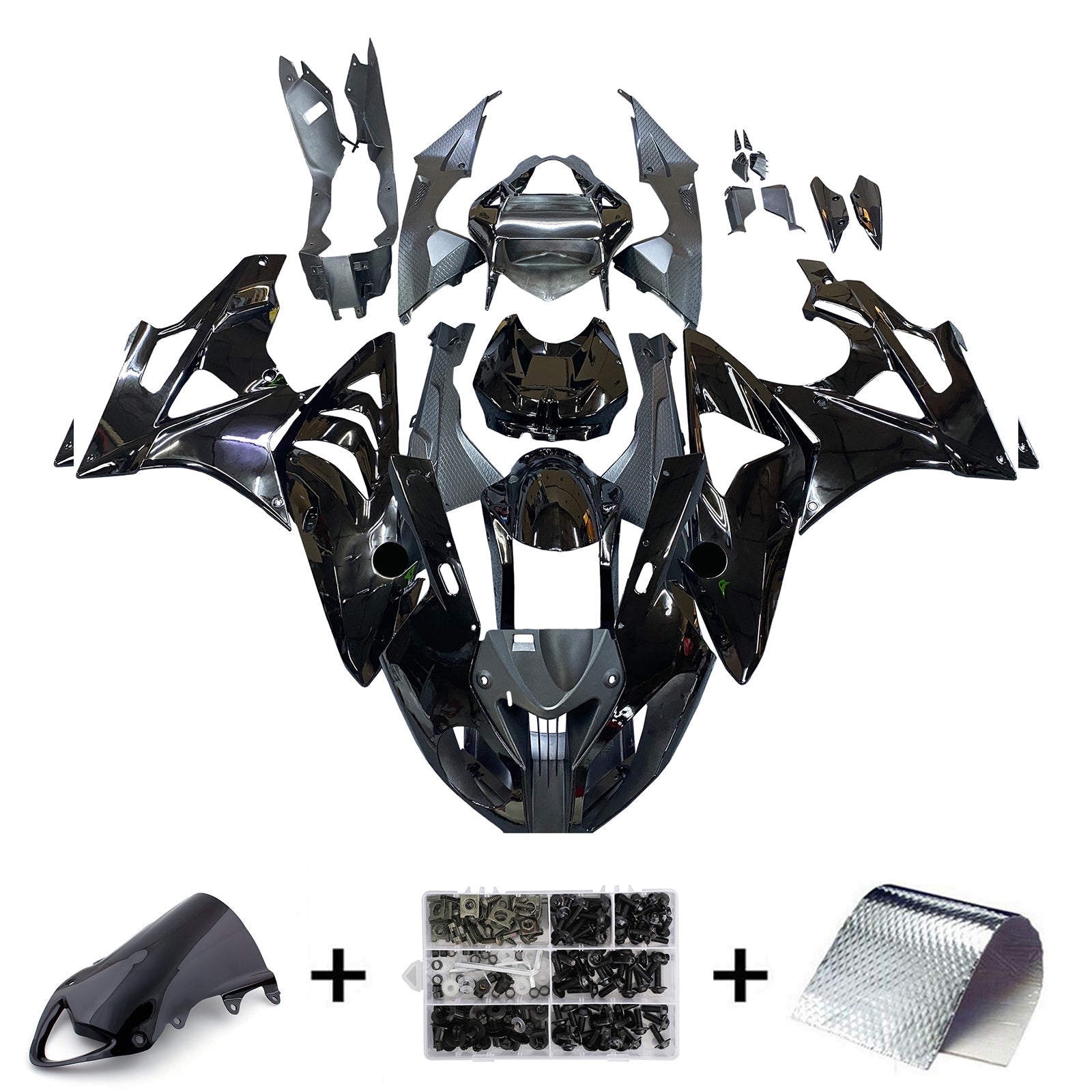 2009-2014 BMW S1000RR Bodywork Fairing ABS Injection Molding 3# Generic