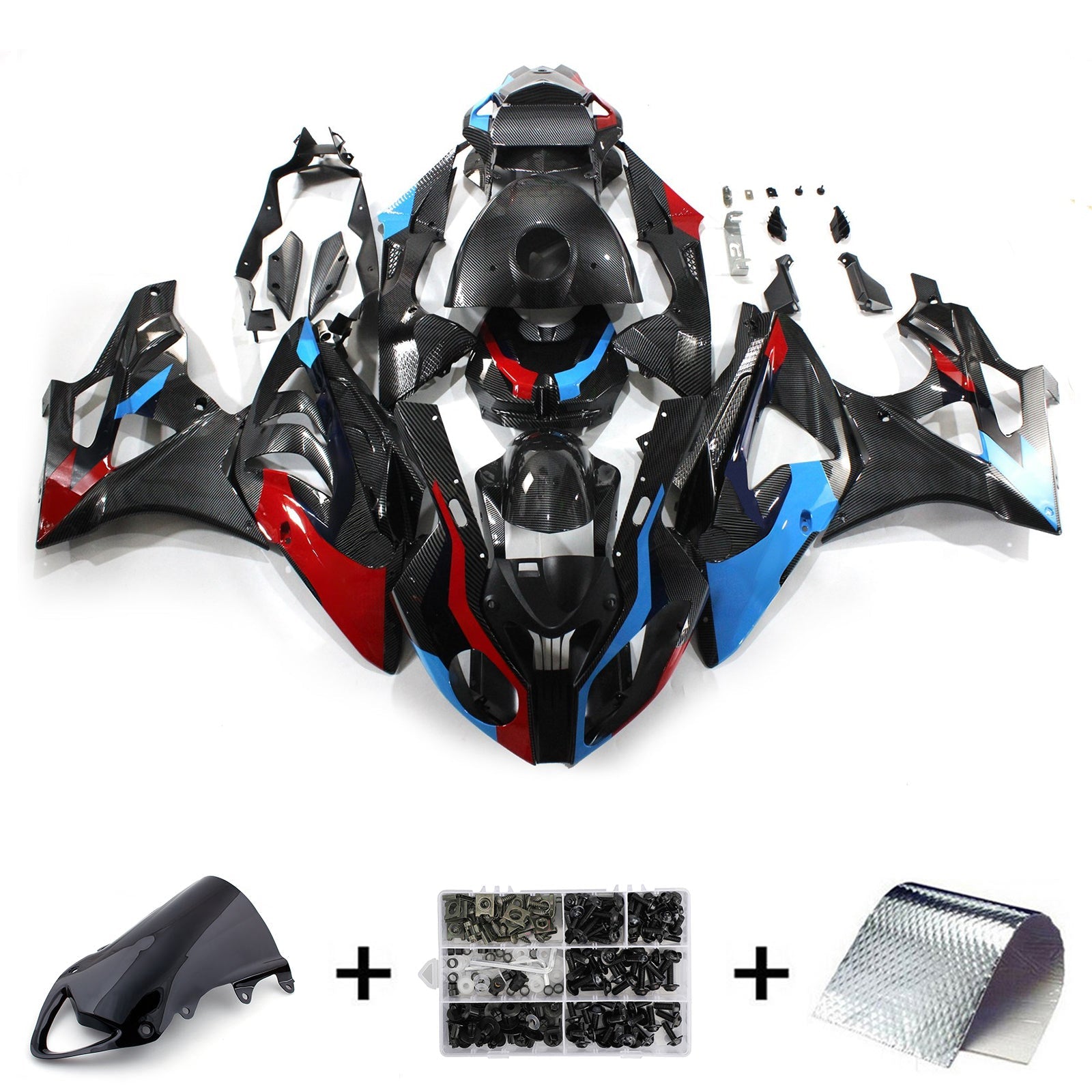 2009-2014 BMW S1000RR Fairing Kit Bodywork Plastic ABS