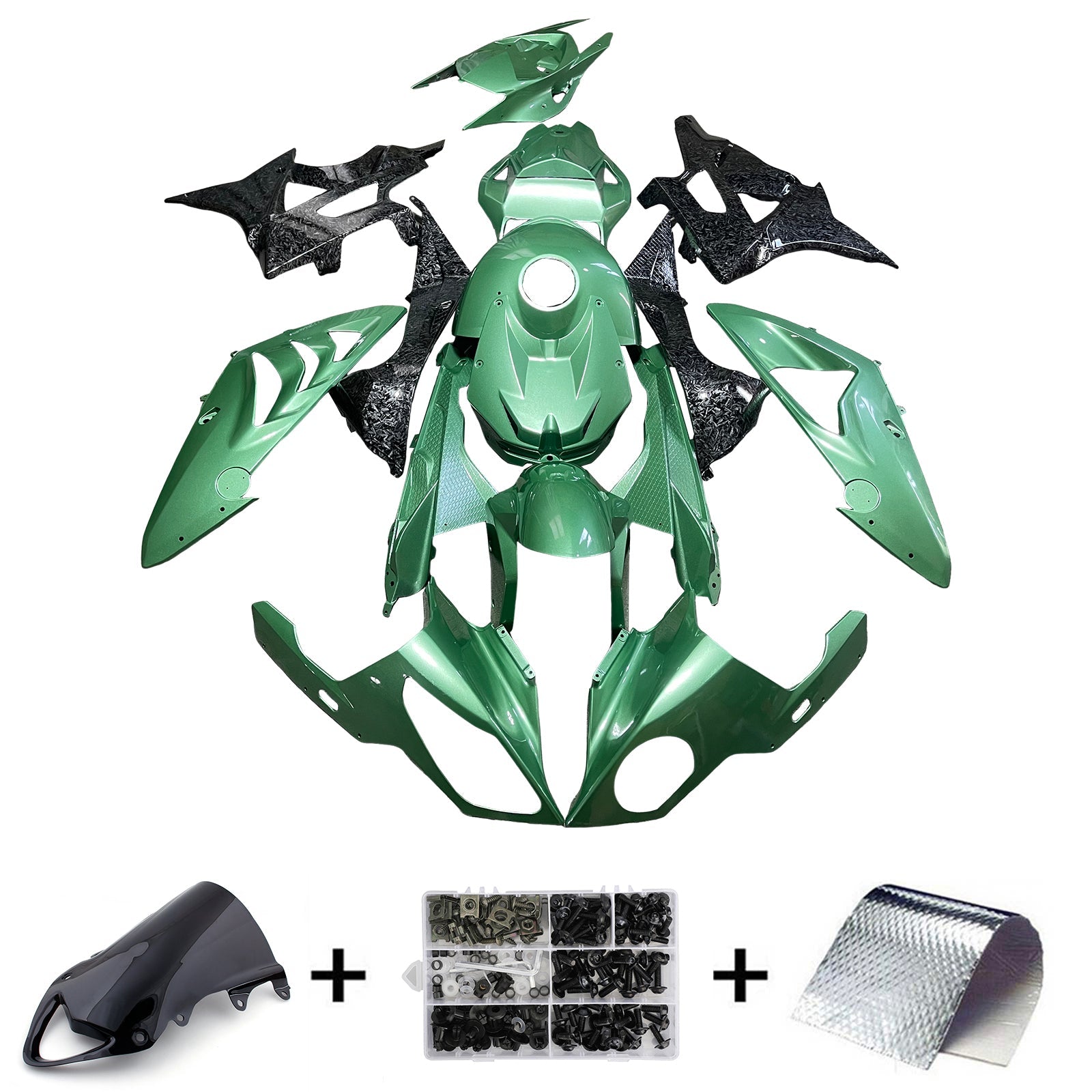 2009-2014 BMW S1000RR Injection Fairing Kit Bodywork Plastic ABS