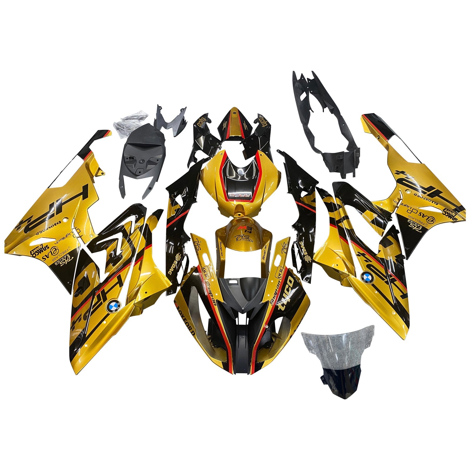 2015-2016 BMW S1000RR Injection Fairing Kit Bodywork Plastic ABS #151