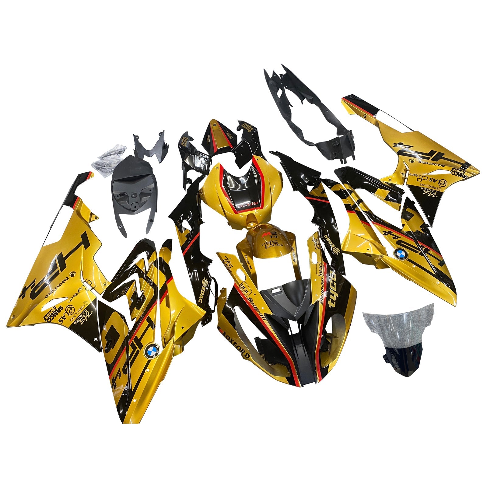 2015-2016 BMW S1000RR Injection Fairing Kit Bodywork Plastic ABS #151