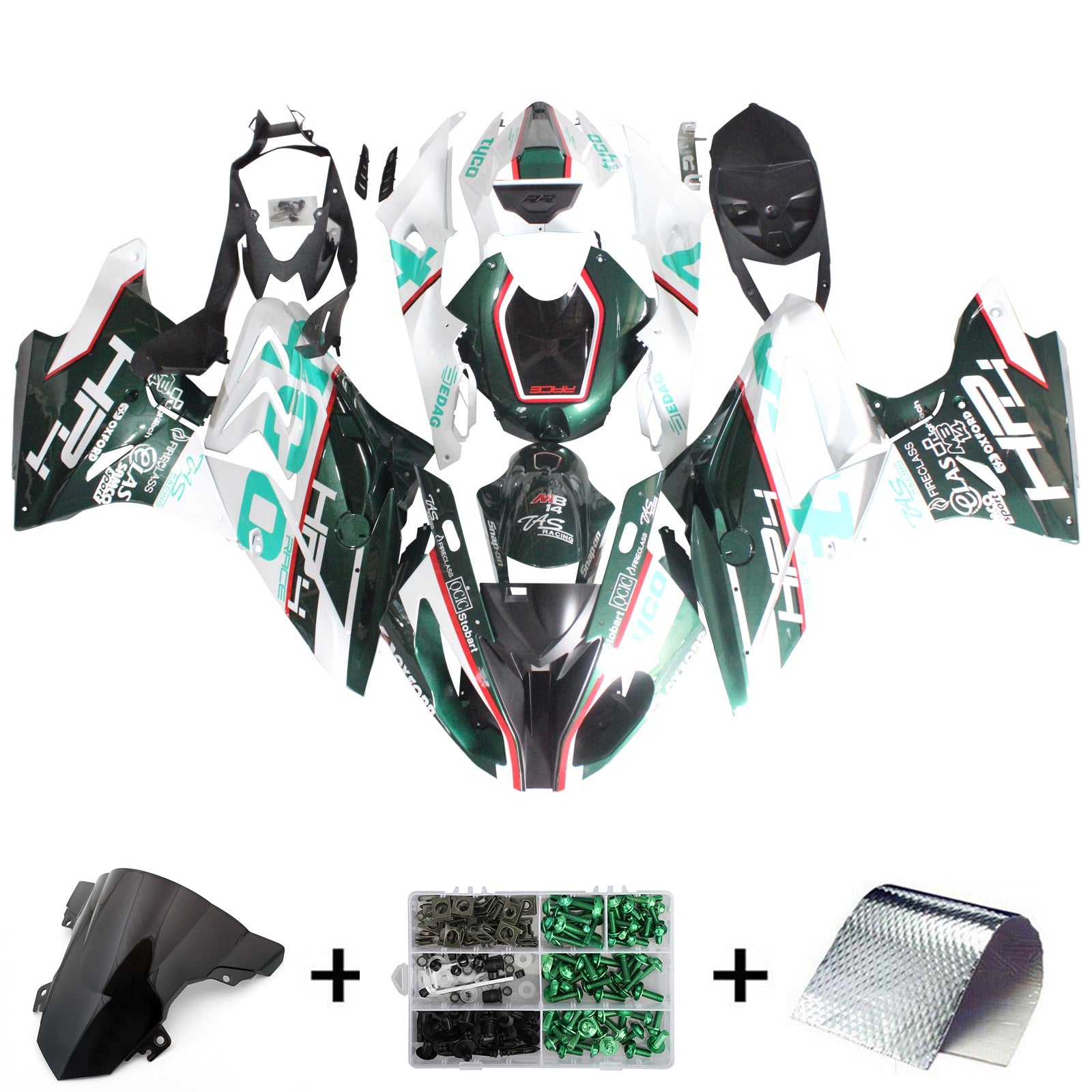 2017-2018 BMW S1000RR Injection Fairing Kit Bodywork Plastic ABS #144