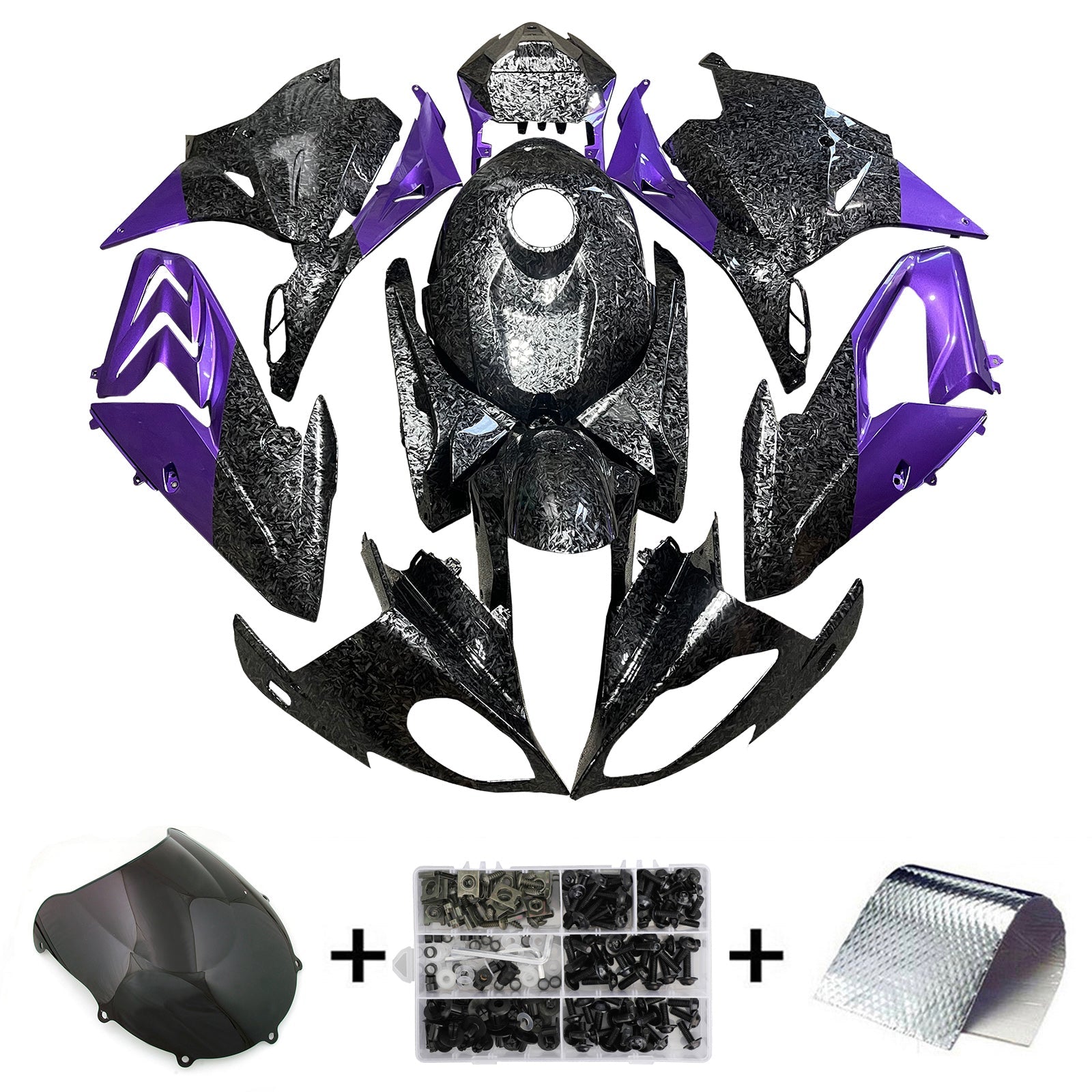 2017-2018 BMW S1000RR Injection Fairing Kit Bodywork Plastic ABS