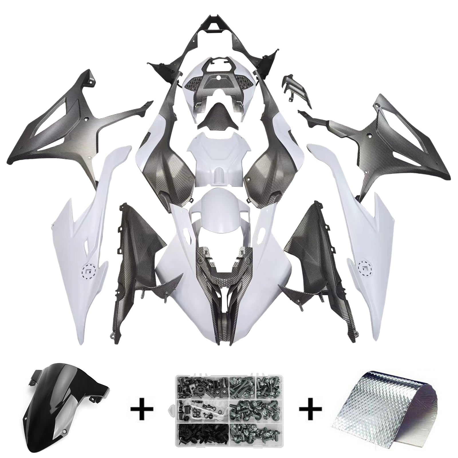 2019-2022 BMW M1000RR S1000RR Fairing Kit Bodywork Plastic ABS
