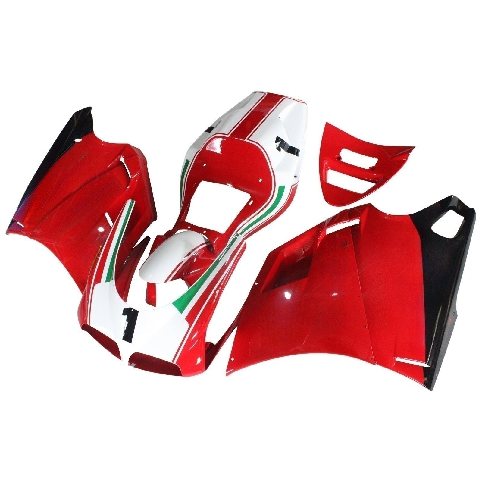 1996-2002 Ducati 996 748 916 998 Fairing Kit Bodywork ABS #103