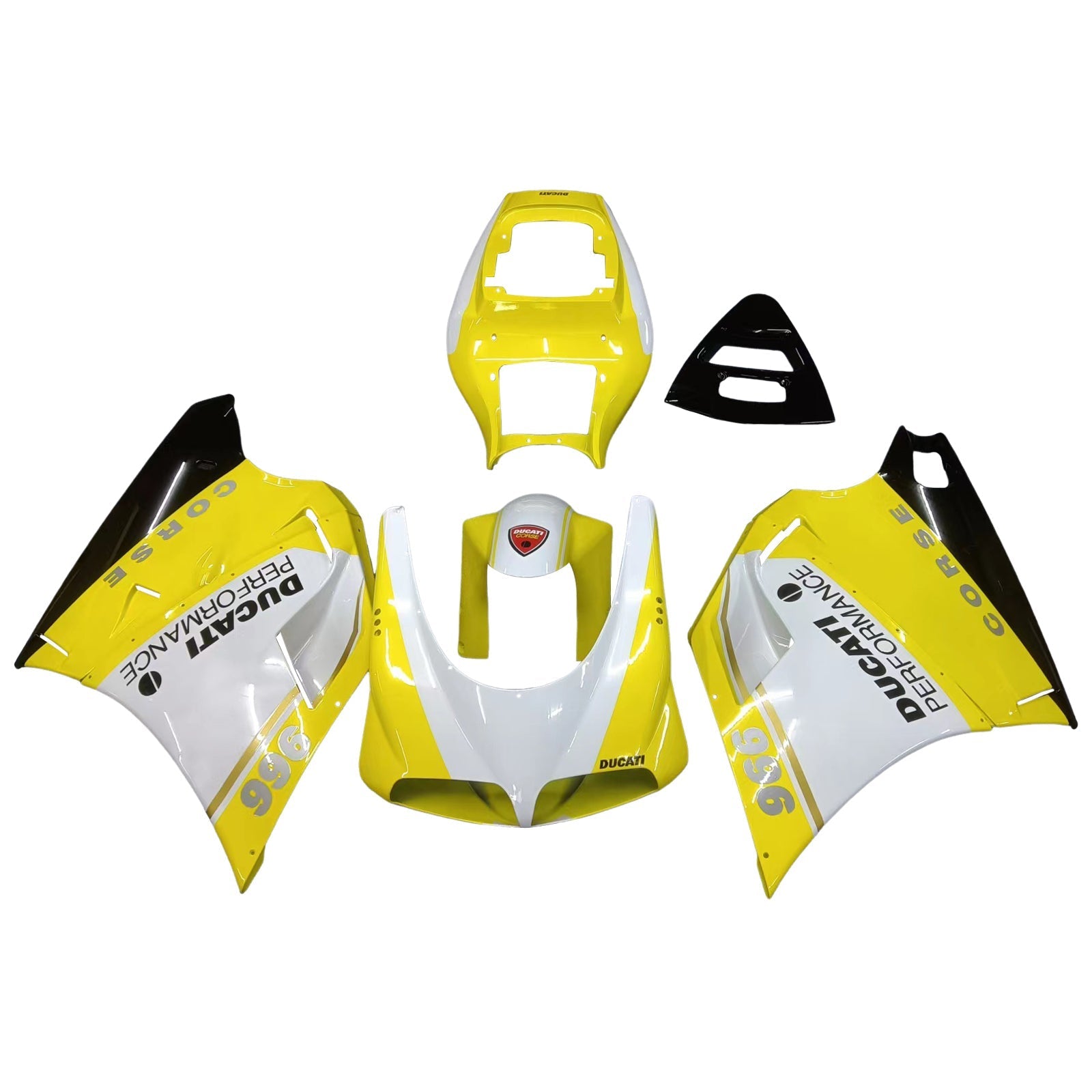 1996-2002 Ducati 996 748 916 998 Fairing Kit Bodywork ABS #103