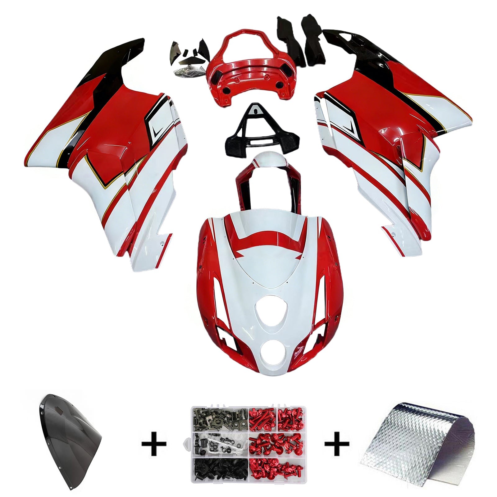 2003-2004 Ducati 999 749 Fairing Kit Bodywork ABS