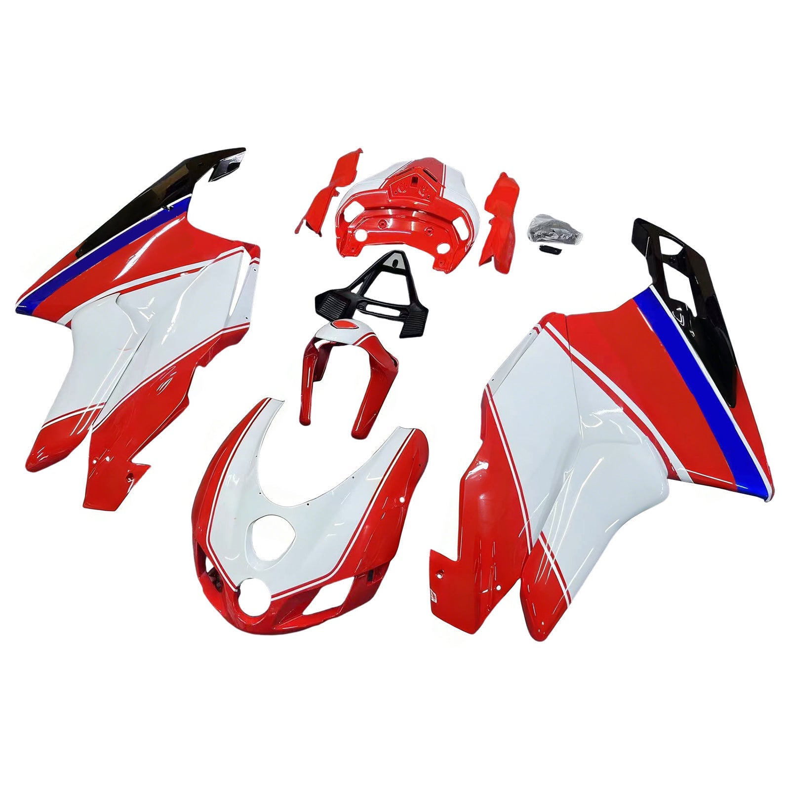 2005-2006 Ducati 999 749 Amotopart Fairing Kit Bodywork ABS #101